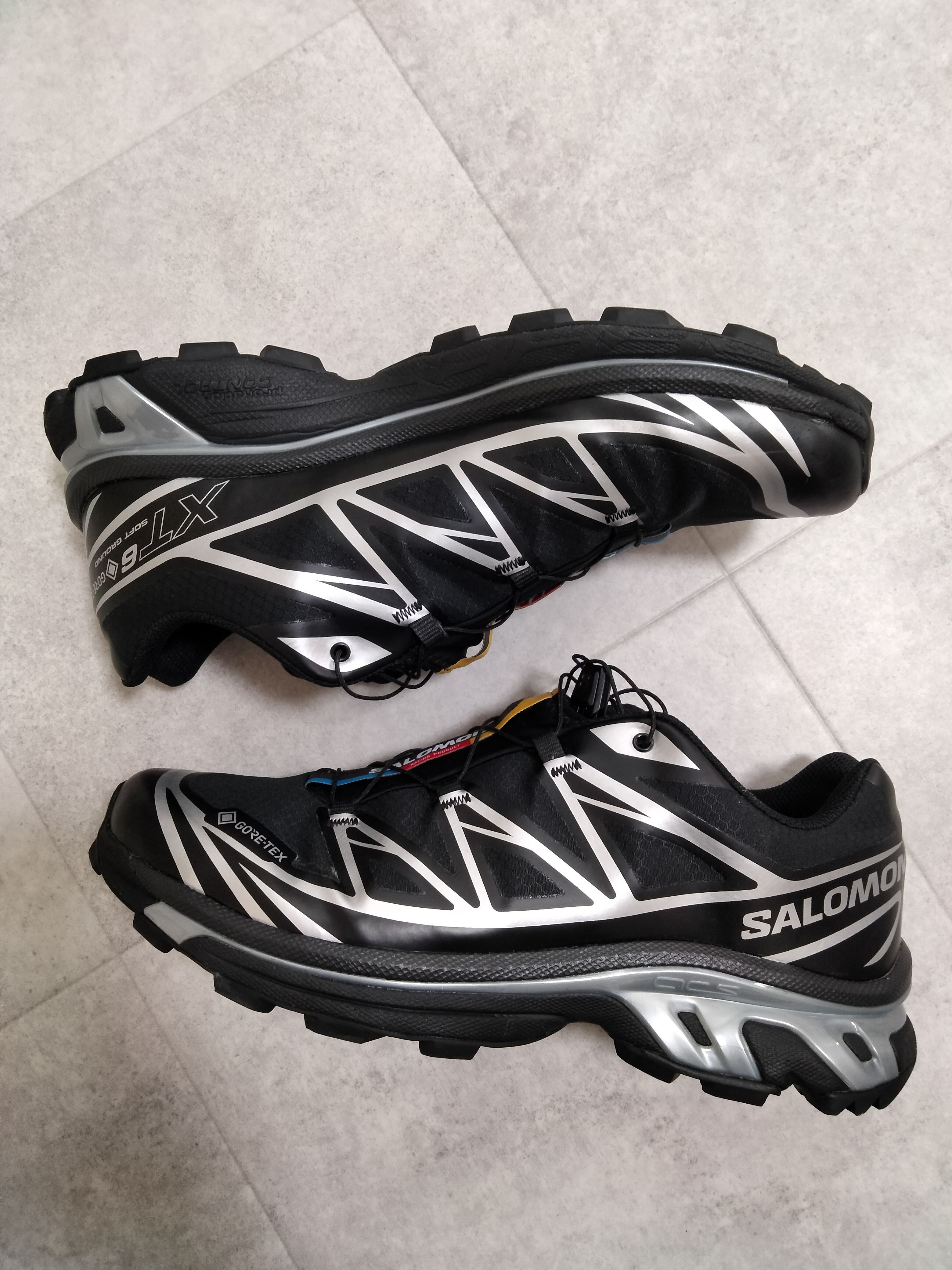 Salomon XT-6 GORE-TEX "Black/Footwear Silver"