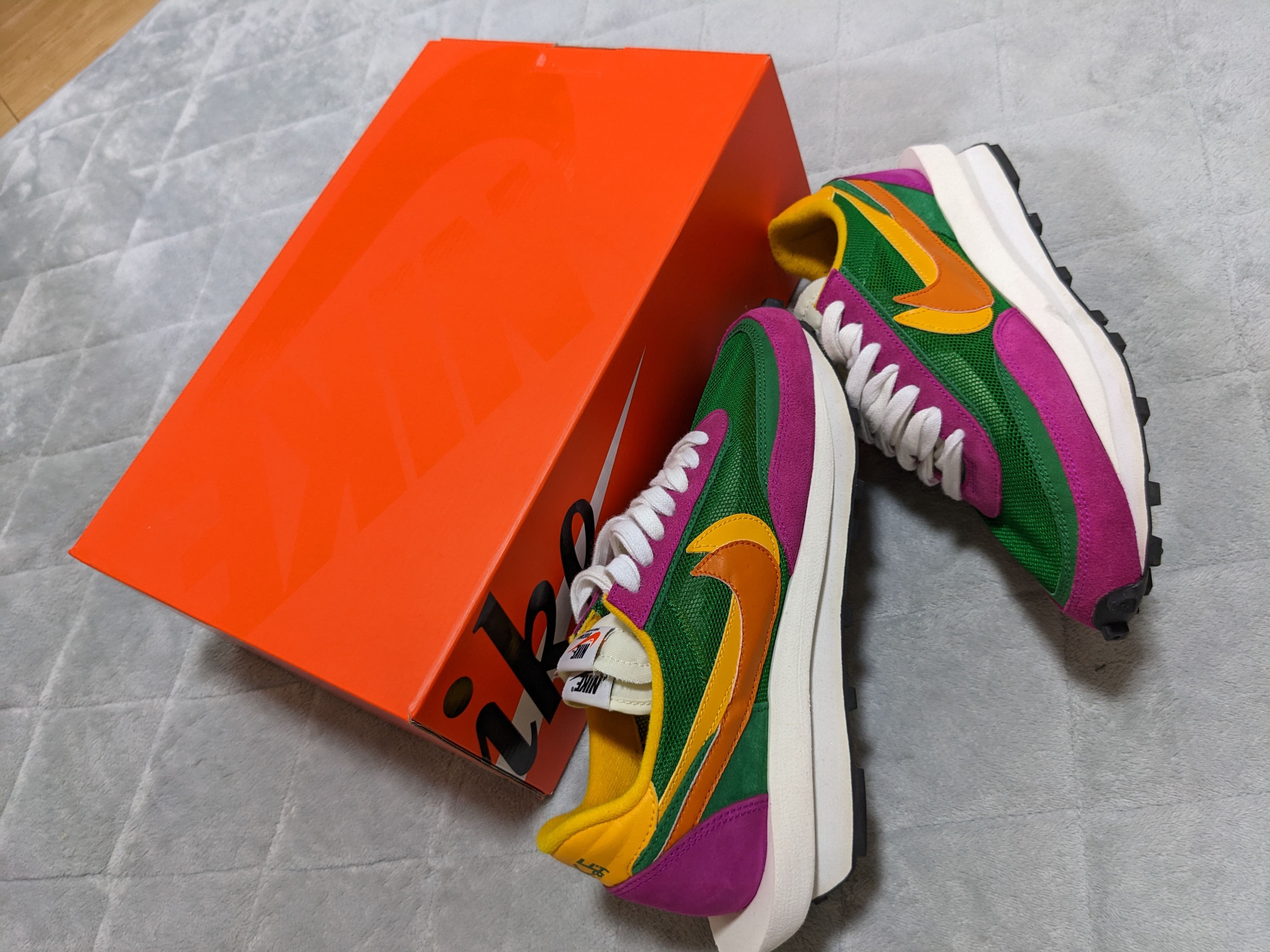 sacai × NIKE LDV WAFFLE "PINE GREEN"