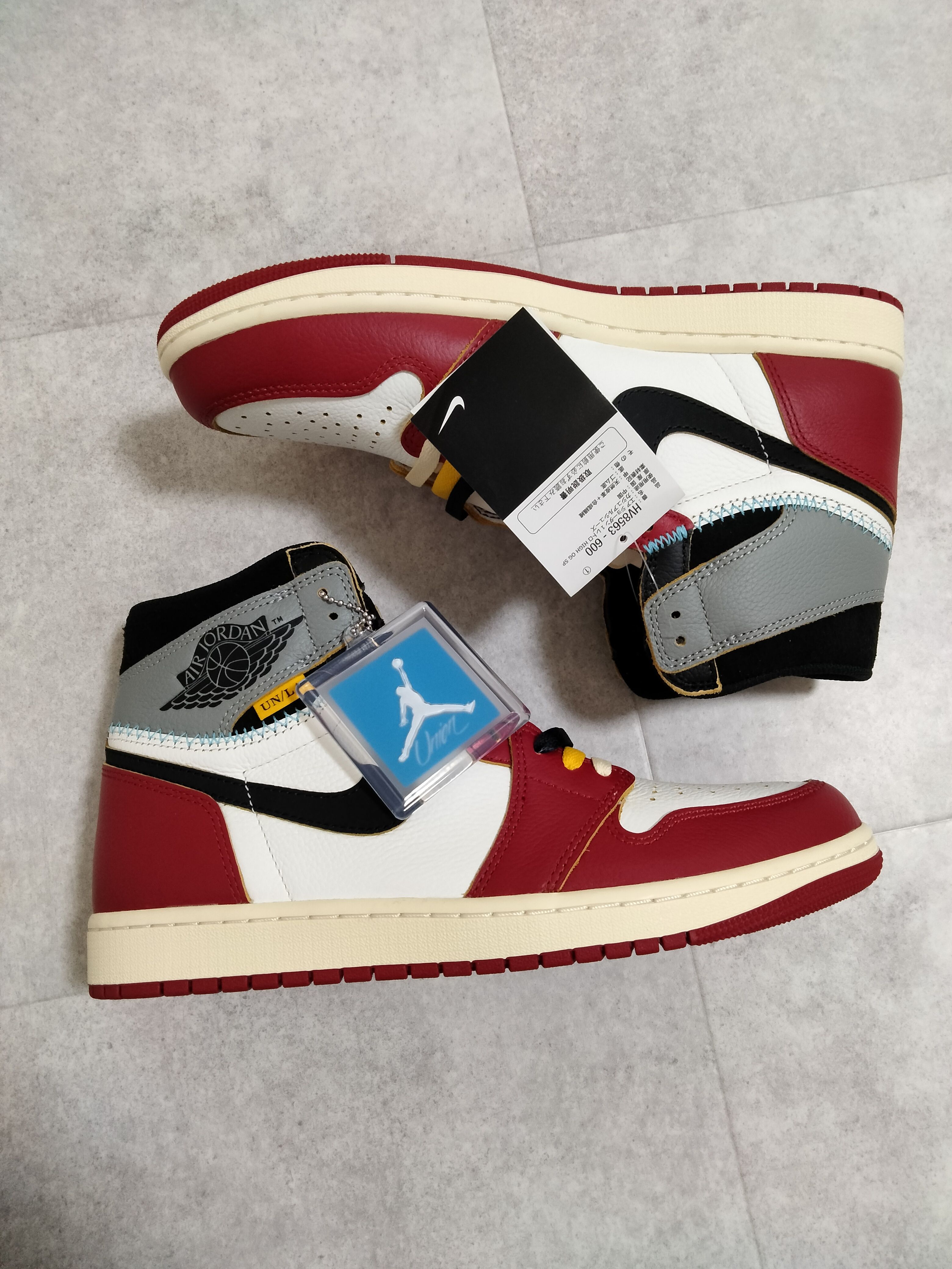 UNION × Nike Air Jordan 1 Retro High OG "Chicago/Shadow"