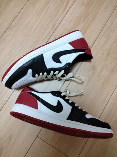 Nike Air Jordan 1 Retro Low OG "Black Toe"