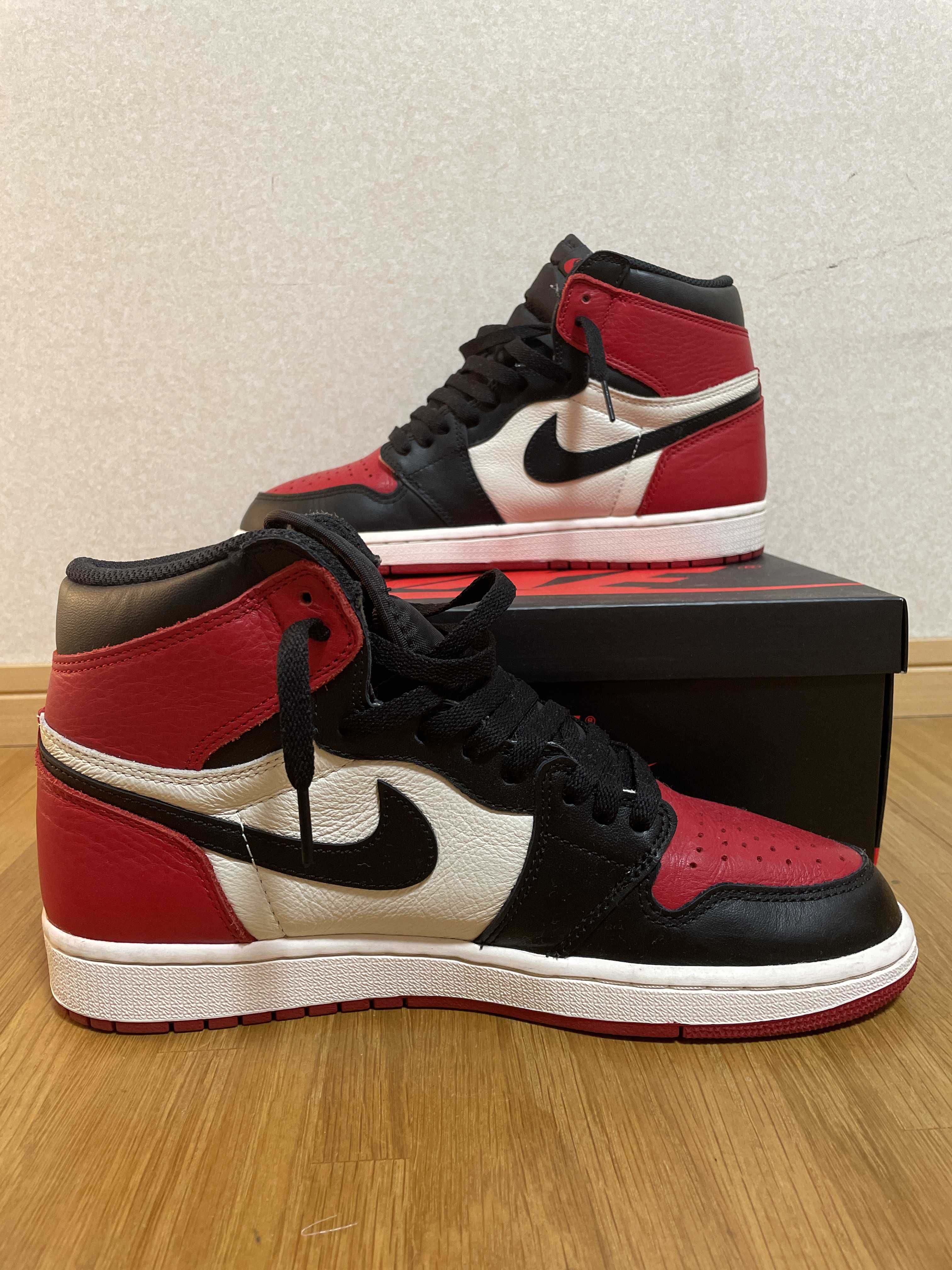 Nike Air Jordan 1 Retro High OG "Bred Toe"