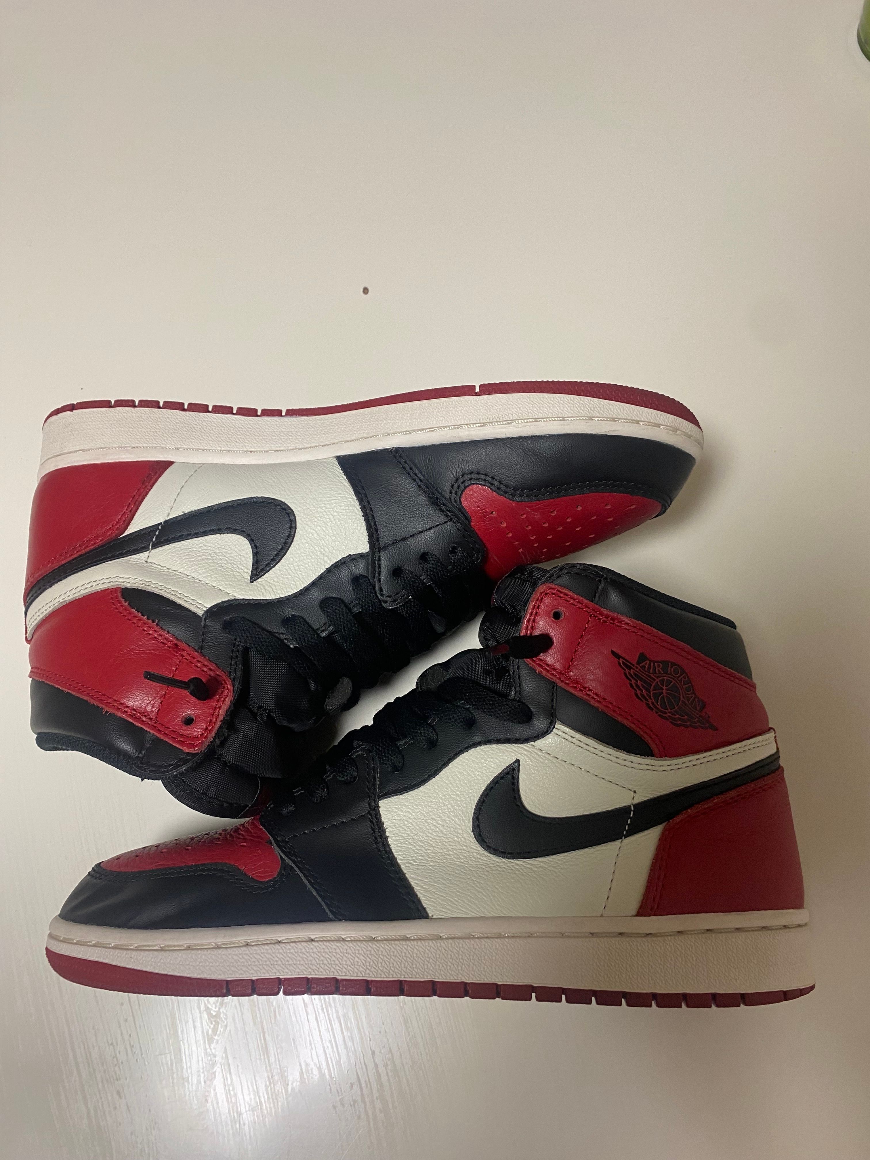 Nike Air Jordan 1 Retro High OG "Bred Toe"