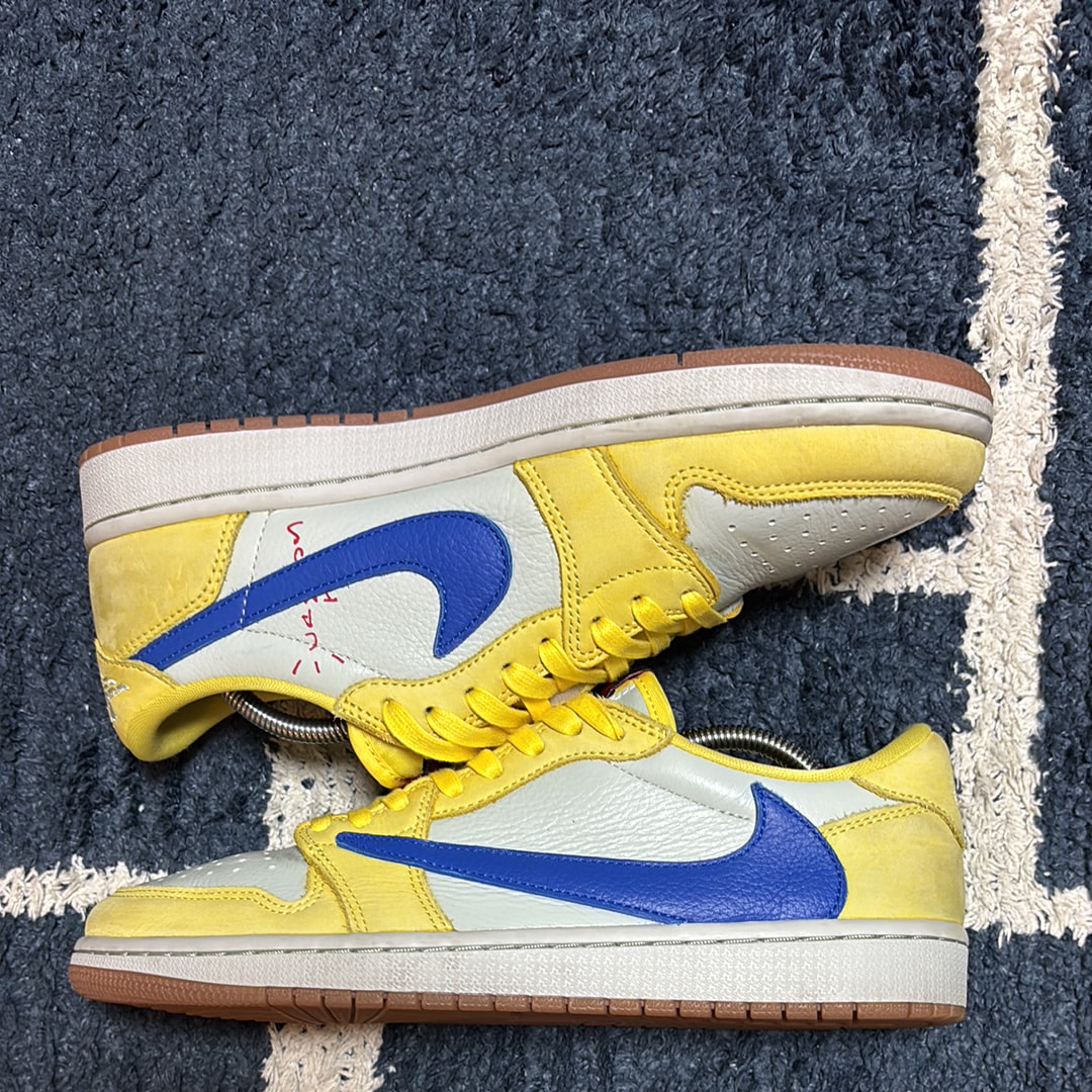 Travis Scott × Nike Women's Air Jordan 1 Retro Low OG "Canary"