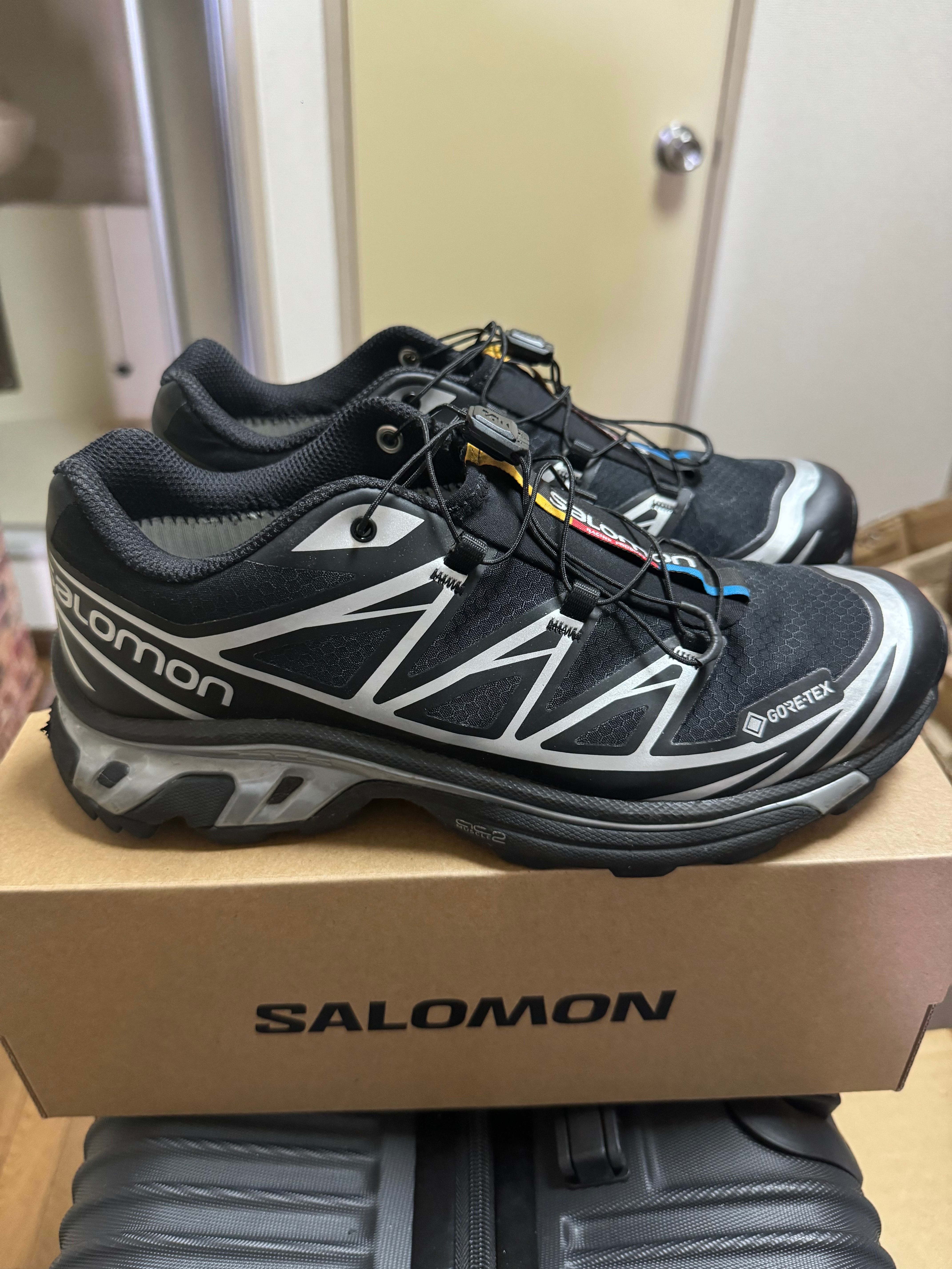 Salomon XT-6 GORE-TEX "Black/Footwear Silver"