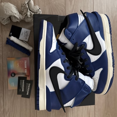 Ambush × Nike Dunk High "Deep Royal"