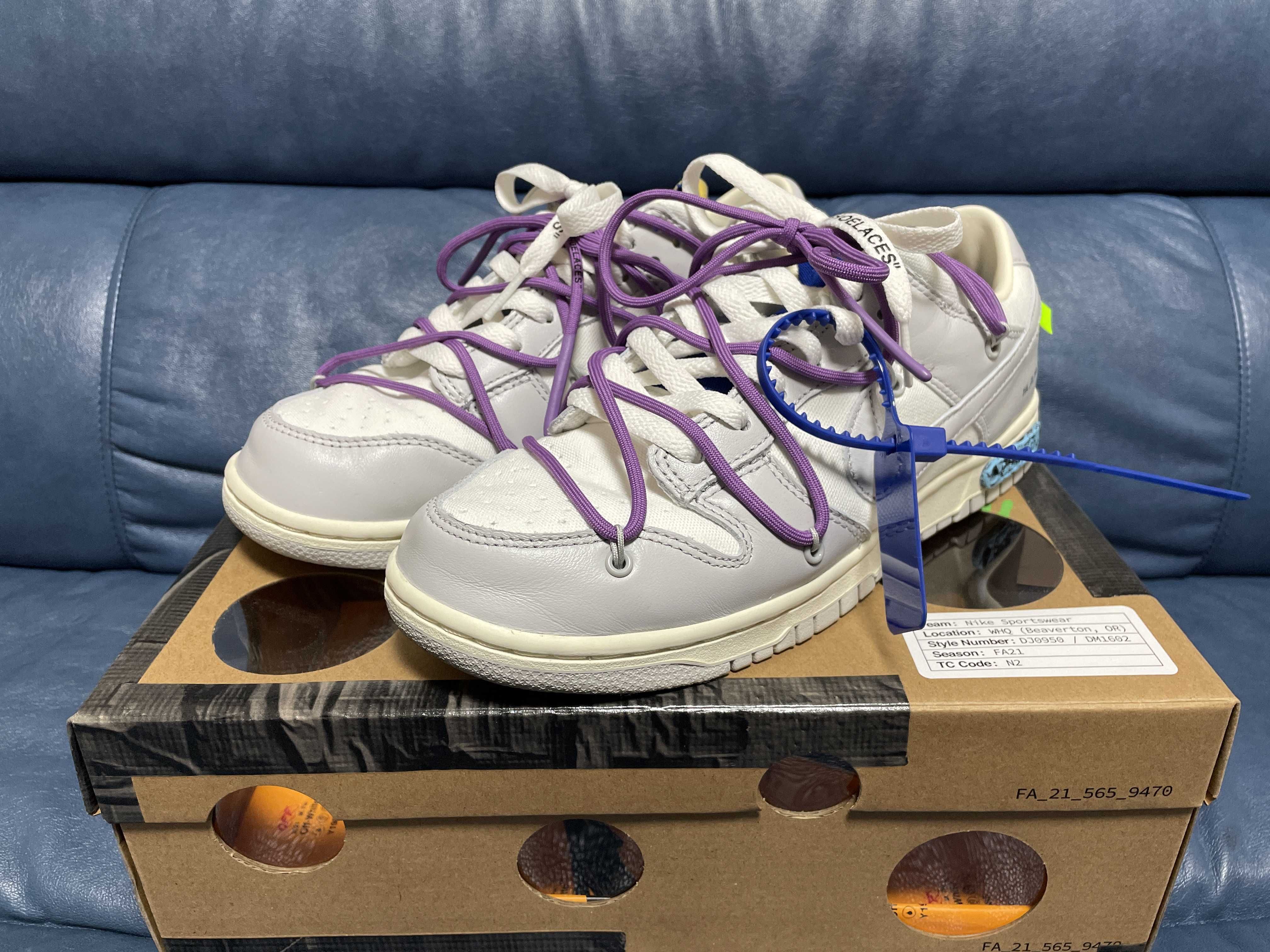 Off-White × Nike Dunk Low 1 of 50 "Lot.48"