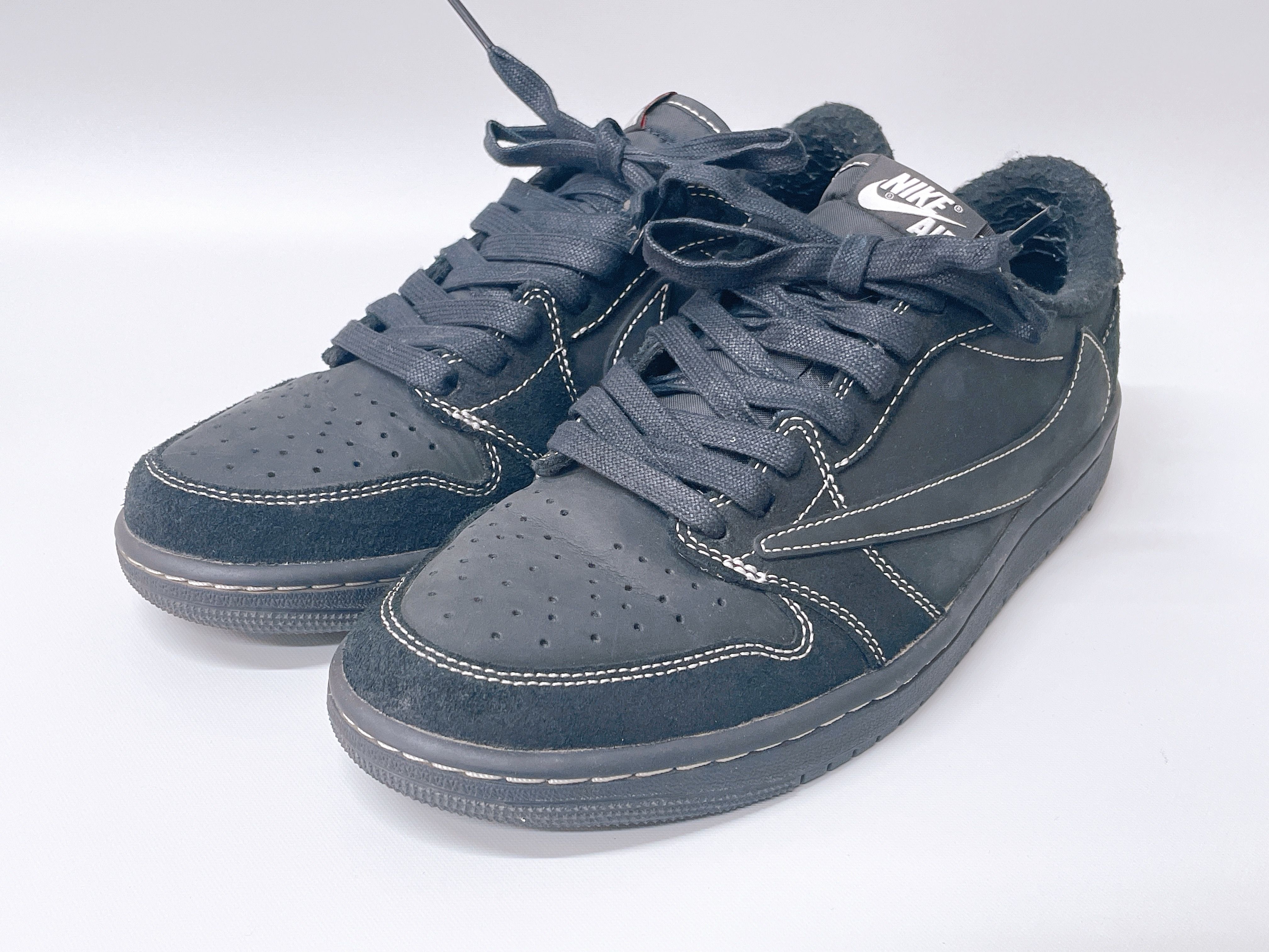 Travis Scott × Nike Air Jordan 1 Low OG SP "Black Phantom"