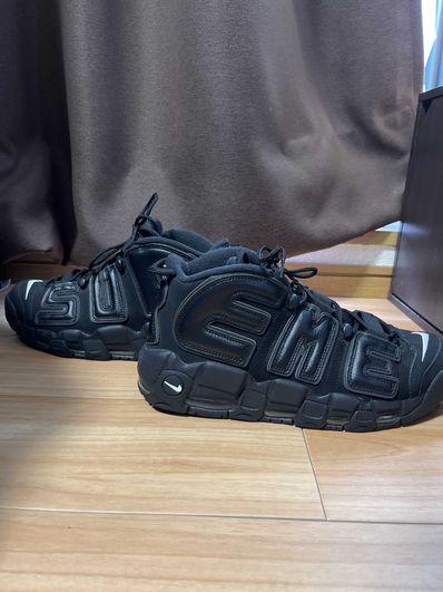 Supreme × Nike Air More Uptempo "Black"