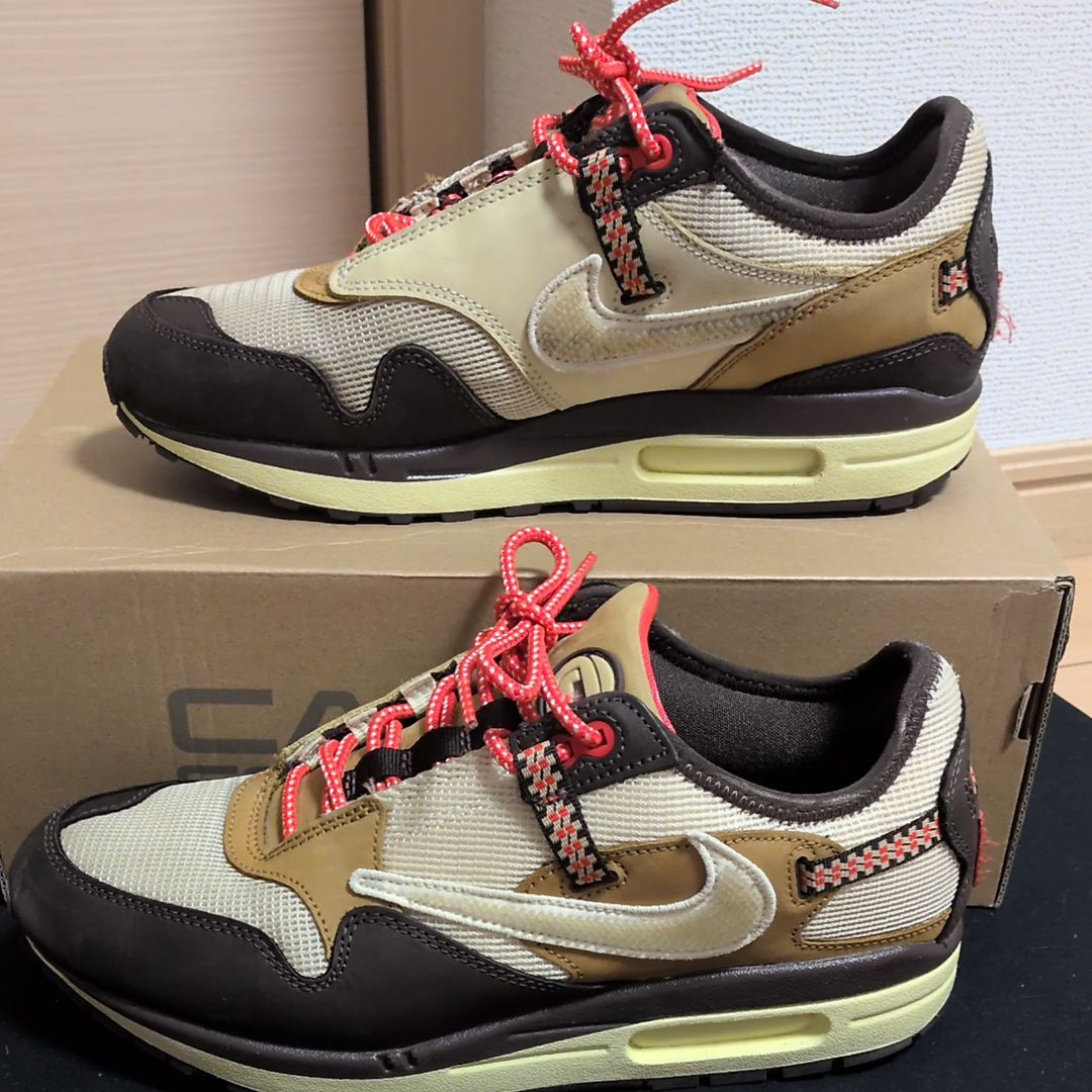 Travis Scott × Nike Air Max 1 "CACT.US Brown"