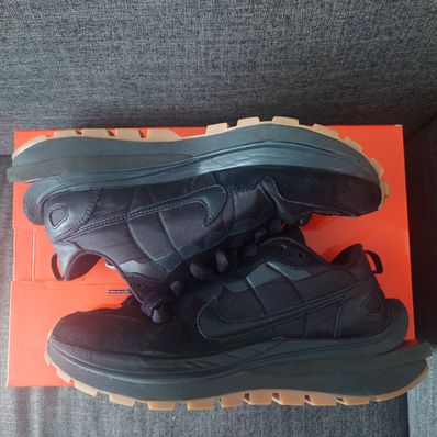 sacai × Nike VaporWaffle "Black Gum"