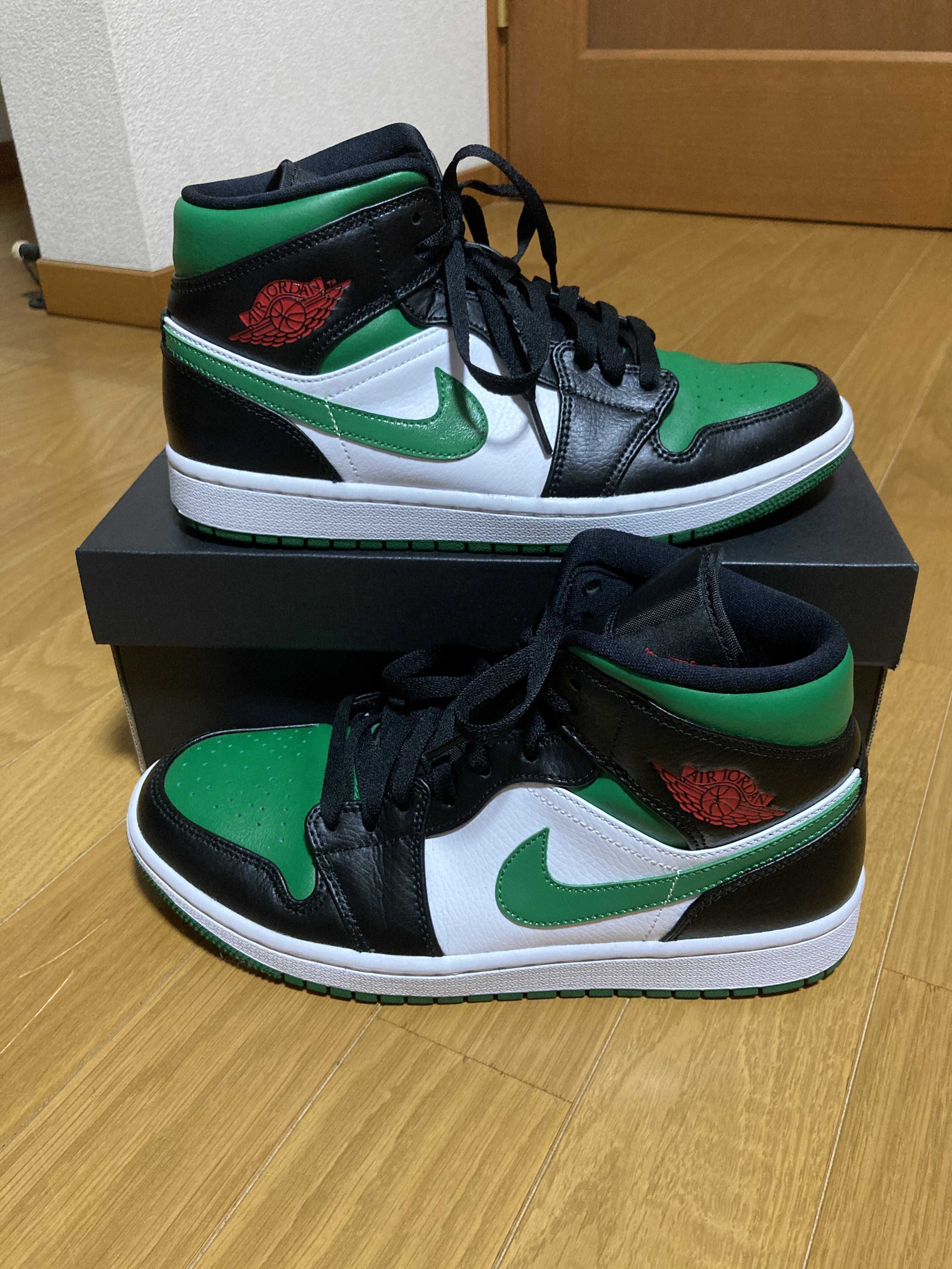 NIKE AIR JORDAN 1 MID "PINE GREEN"