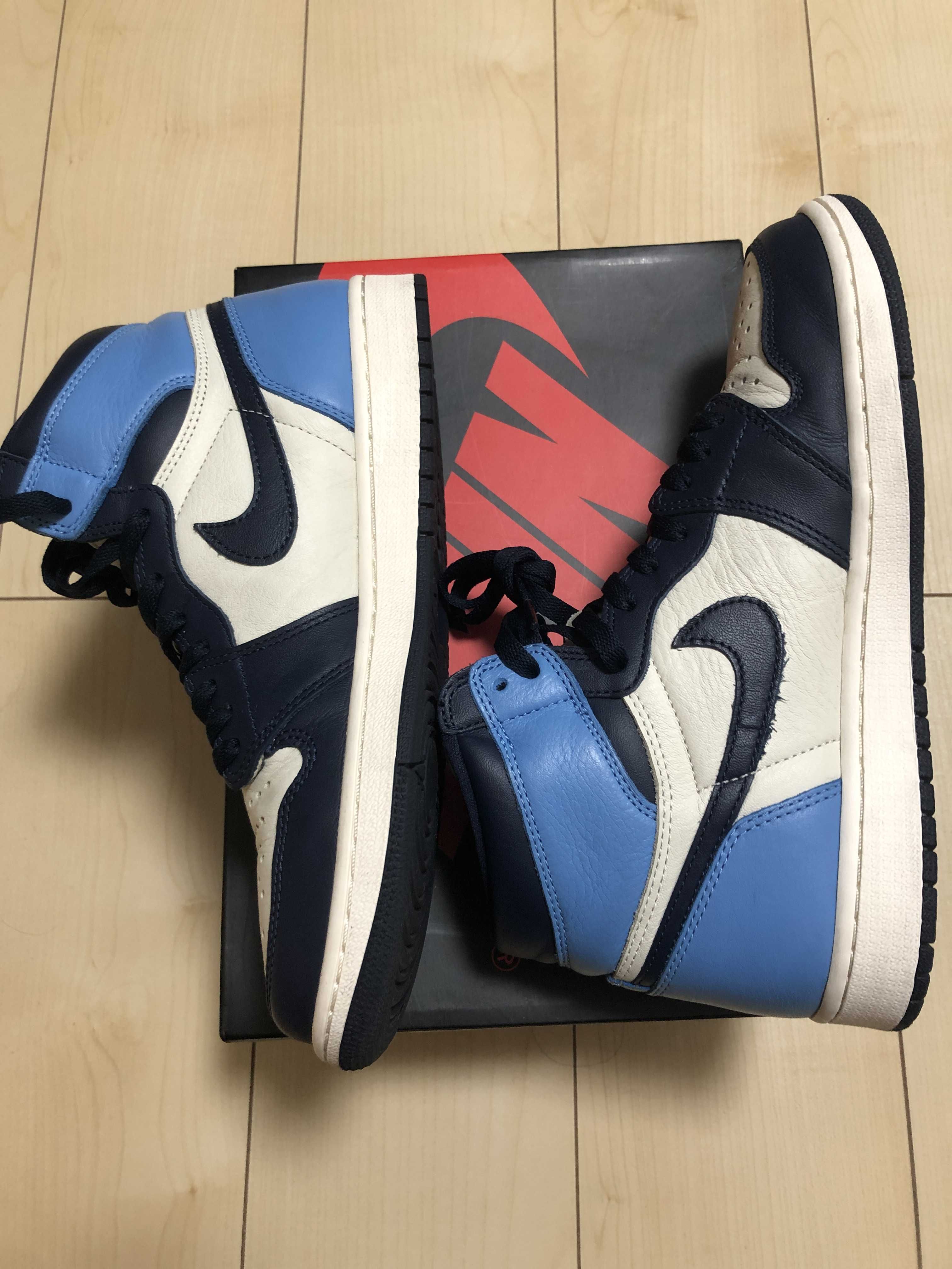 Nike Air Jordan 1 Retro High OG "Obsidian/University Blue"