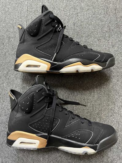 Nike Air Jordan 6 DMP "Black/Metallic Gold" (2020)