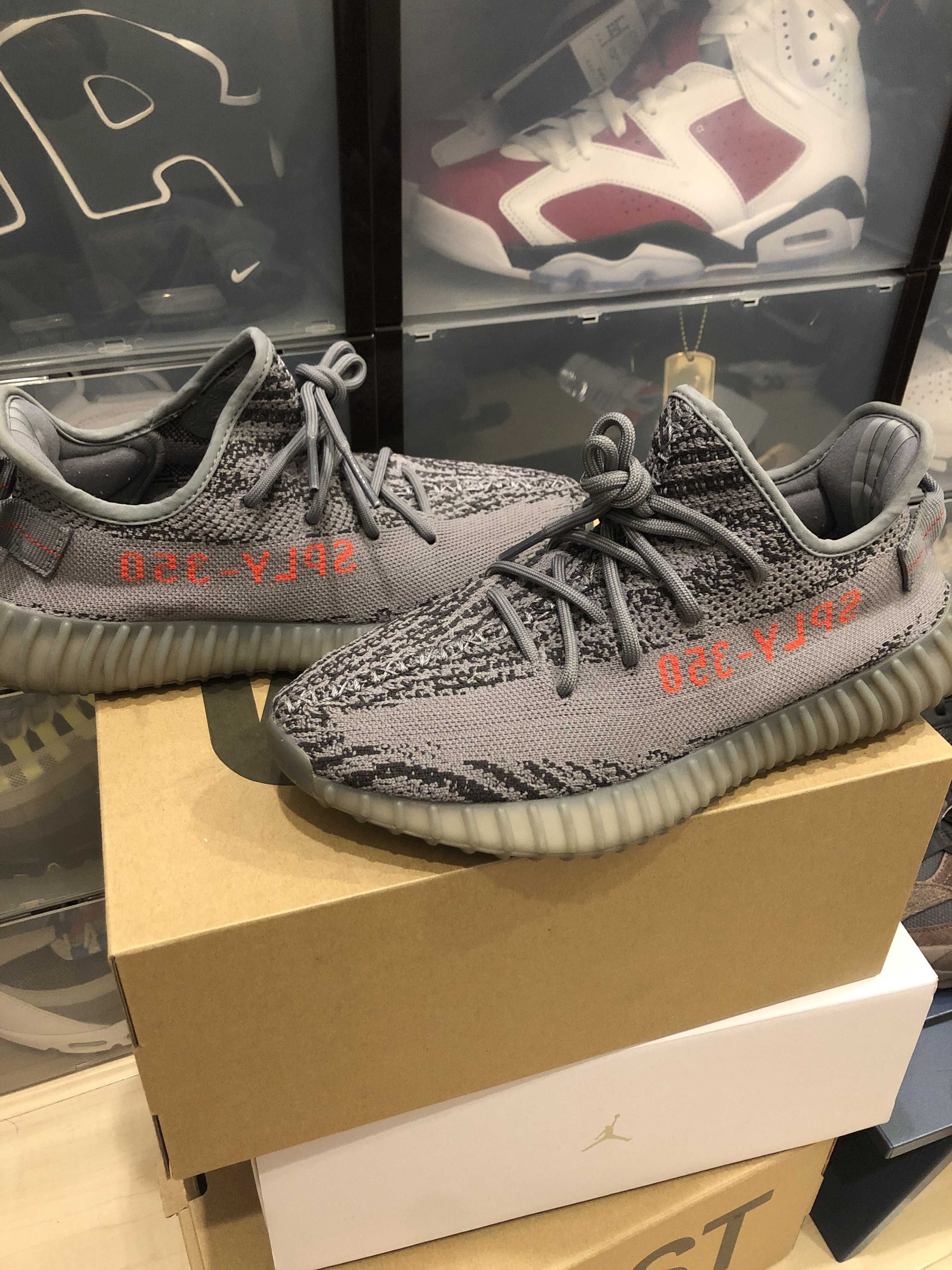 adidas Yeezy Boost 350 V2 "Grey/Bold Orange/DGH Solid Grey"