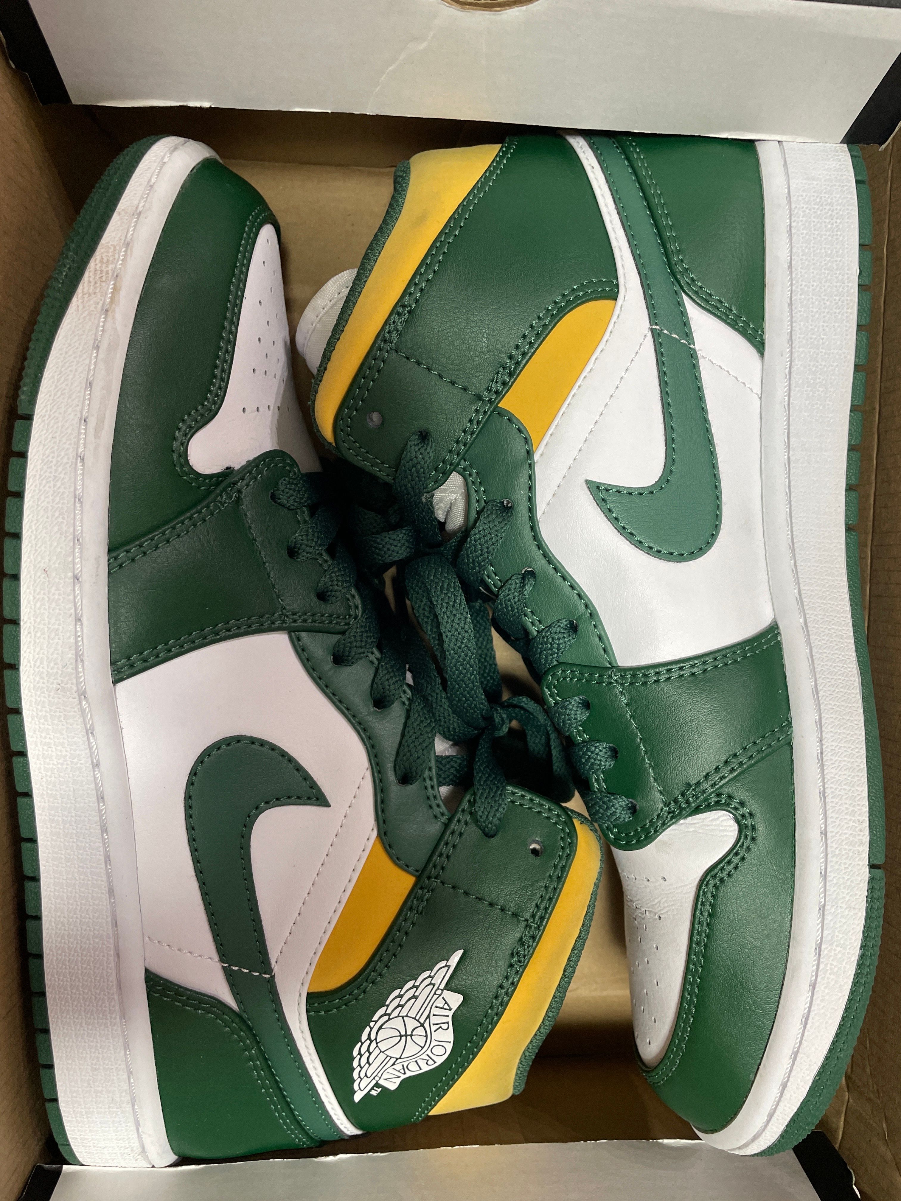 Nike Air Jordan 1 Mid "Seattle Supersonics" 