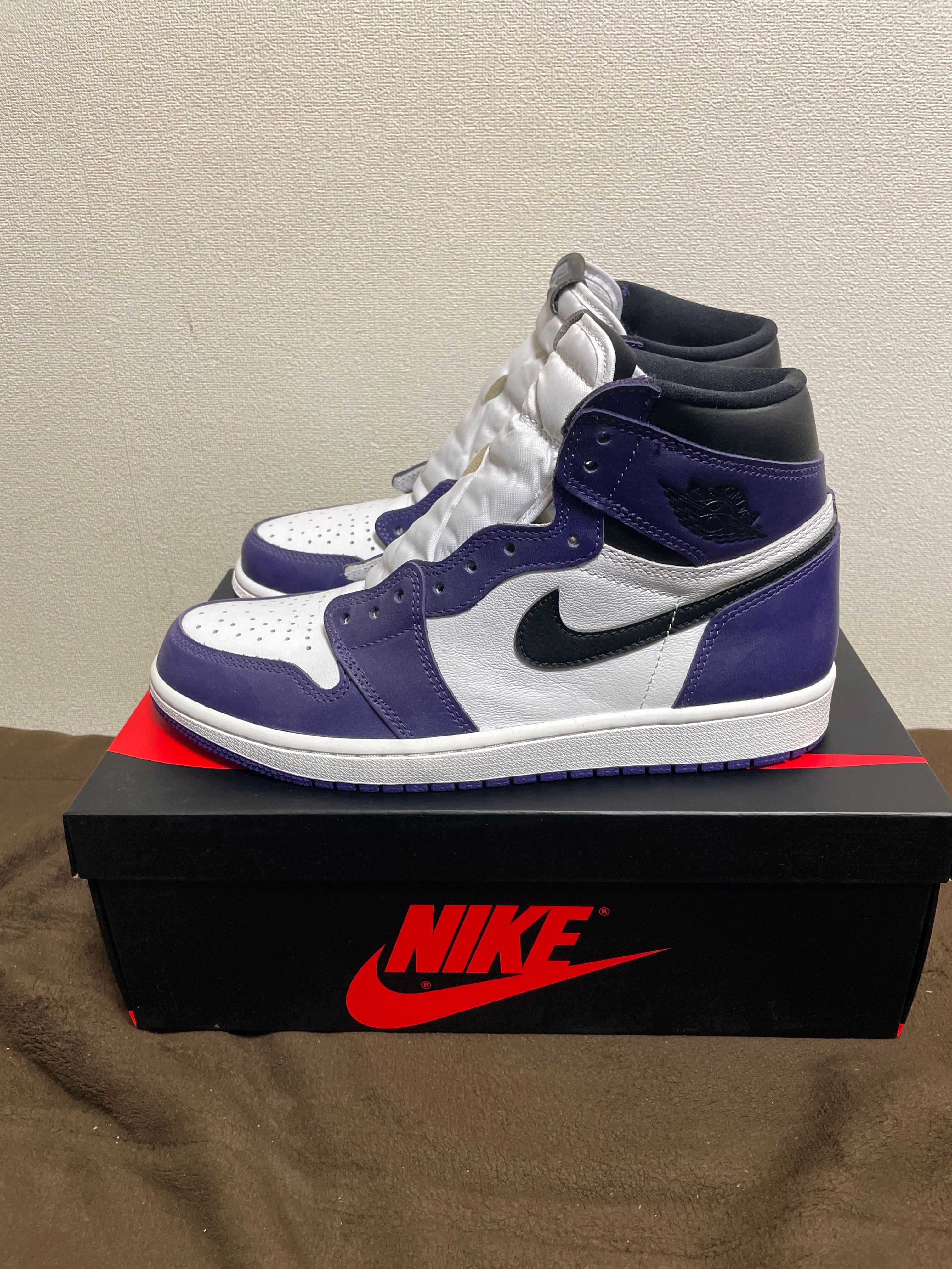 Nike Air Jordan 1 Retro High OG "Court Purple White/Black" (2020)