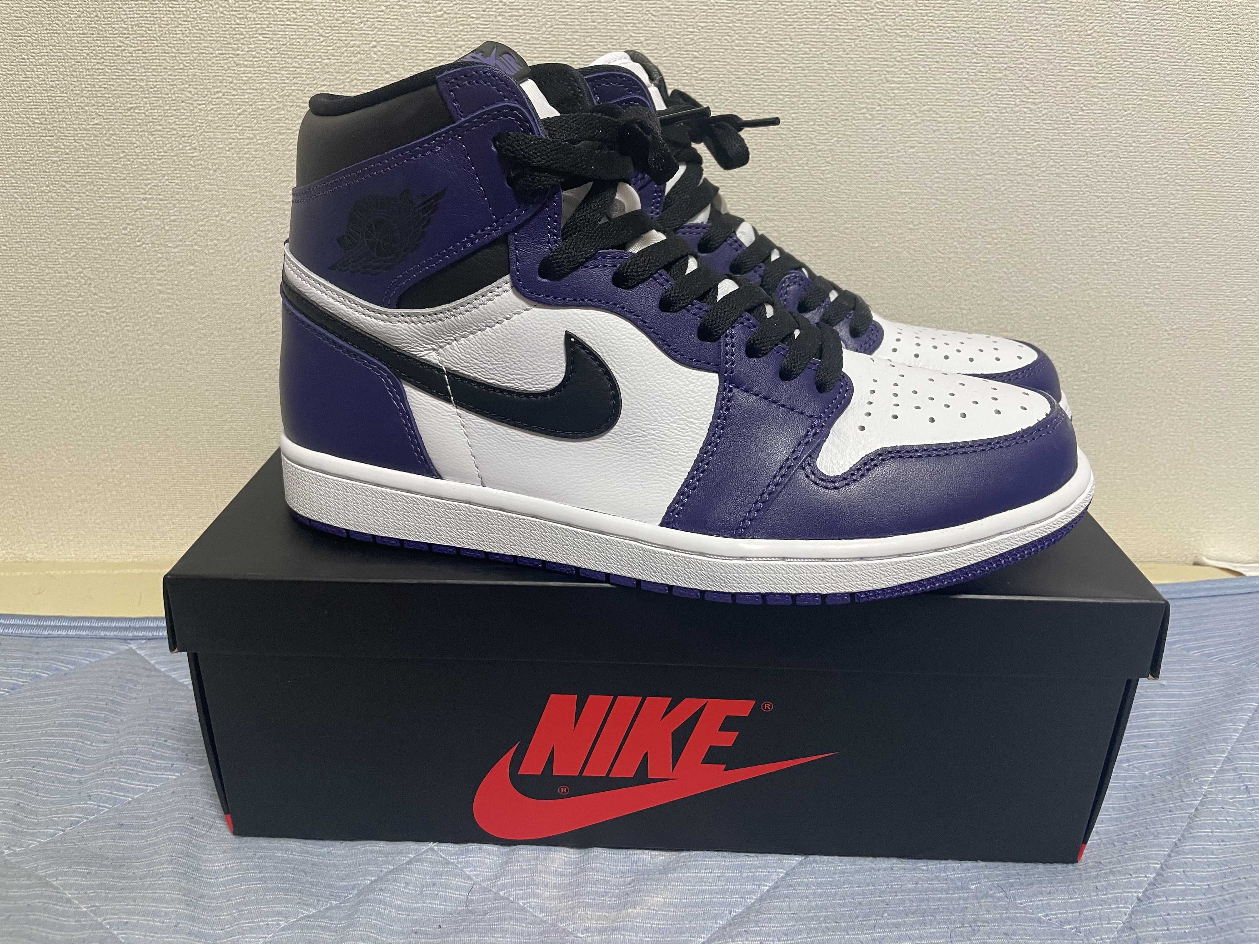 Nike Air Jordan 1 Retro High OG "Court Purple White/Black" (2020)