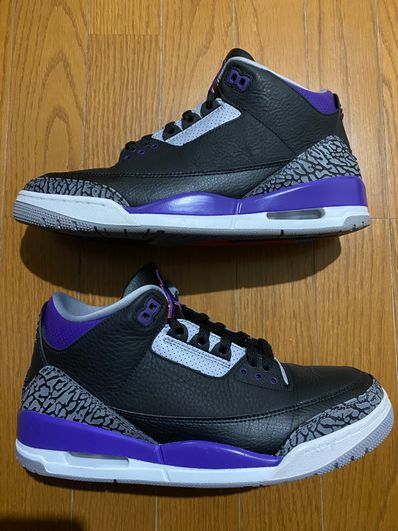 Air jordan sales 3 retro purple