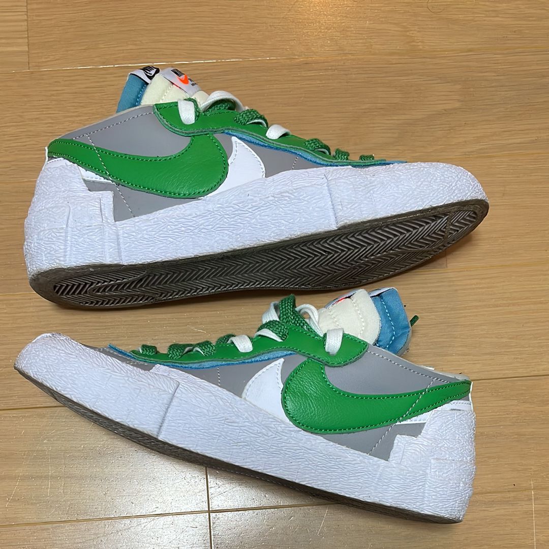 sacai × Nike Blazer Low "Classic Green"