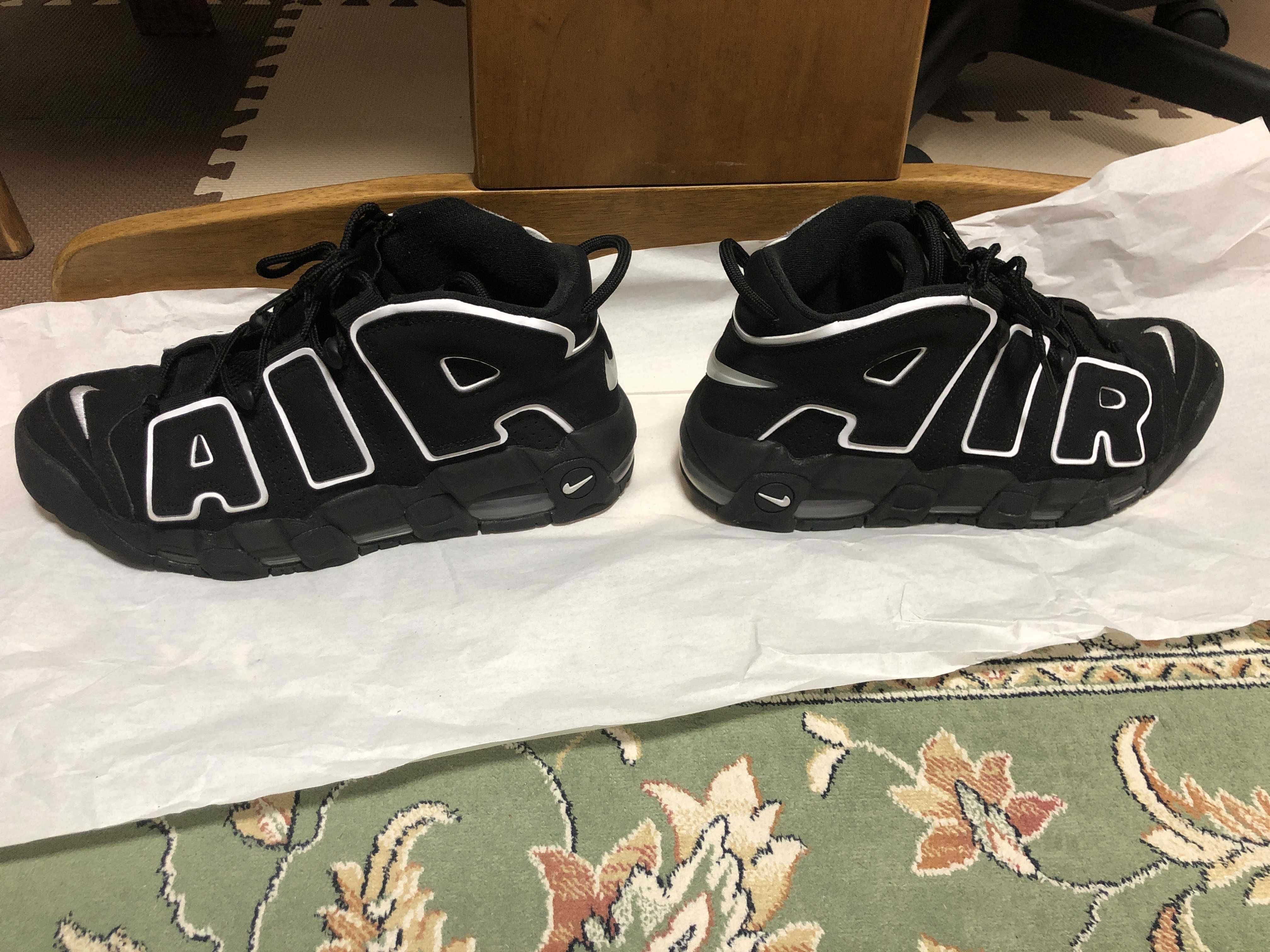 Nike Air More Uptempo "Black/White"(2020)