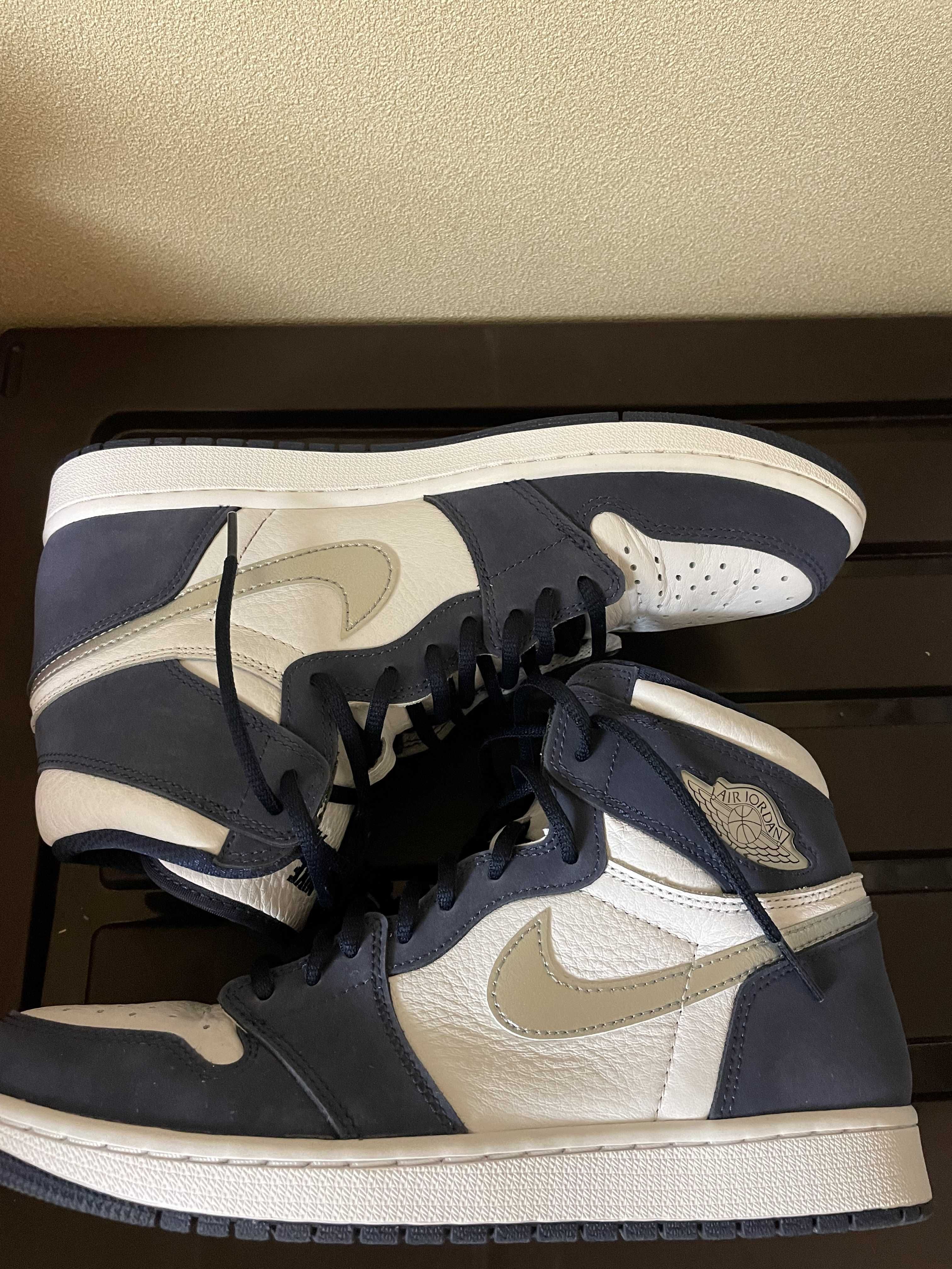 Nike Air Jordan 1 High OG CO.JP "White/Midnight Navy" (2020)(ブリーフケースなし)