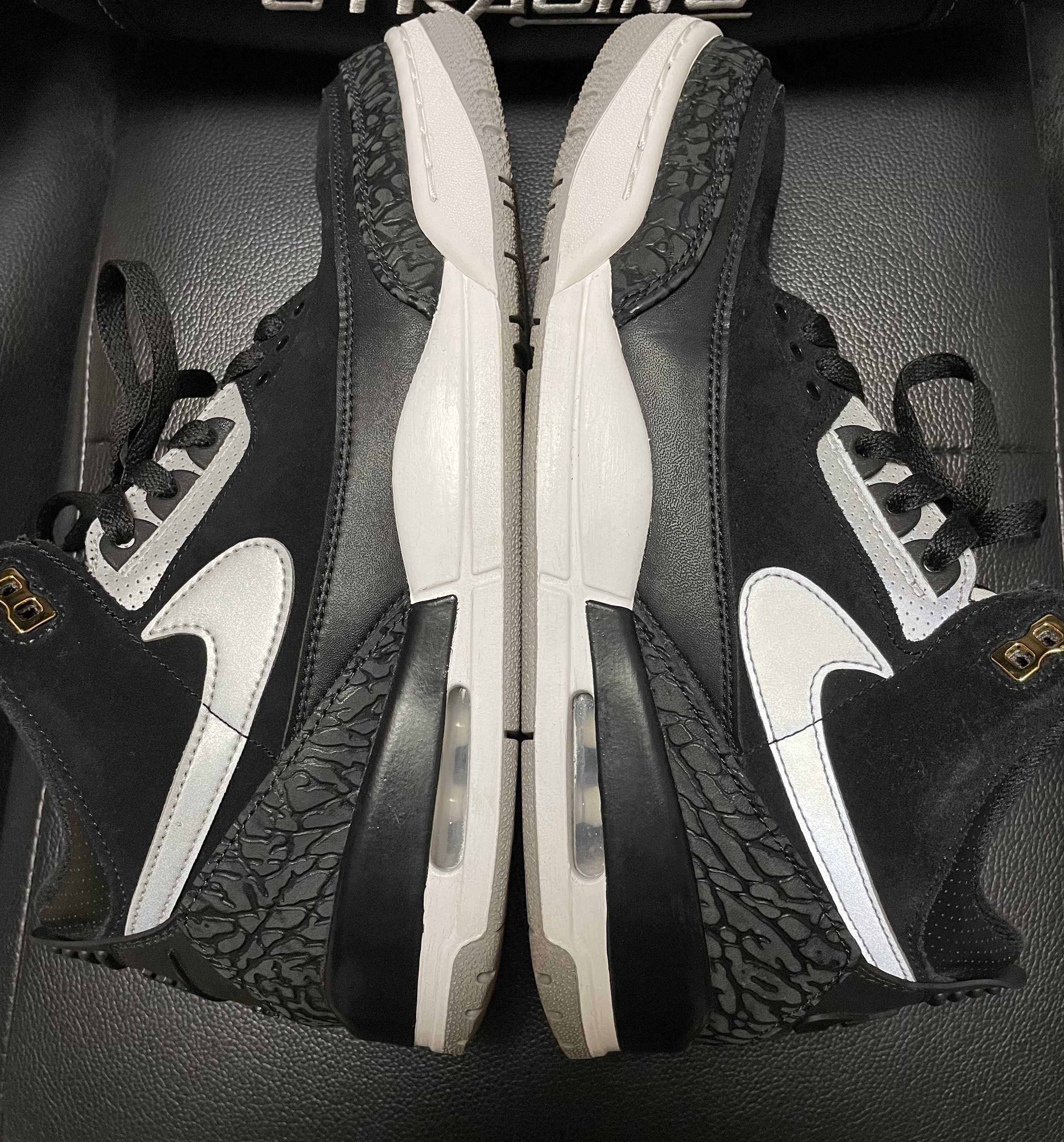 Nike Air Jordan 3 Retro Tinker "Black/Cement Grey"