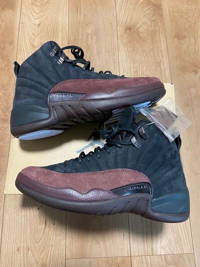 A Ma Maniere × Nike Women's Air Jordan 12 "Black and Burgundy Crush"