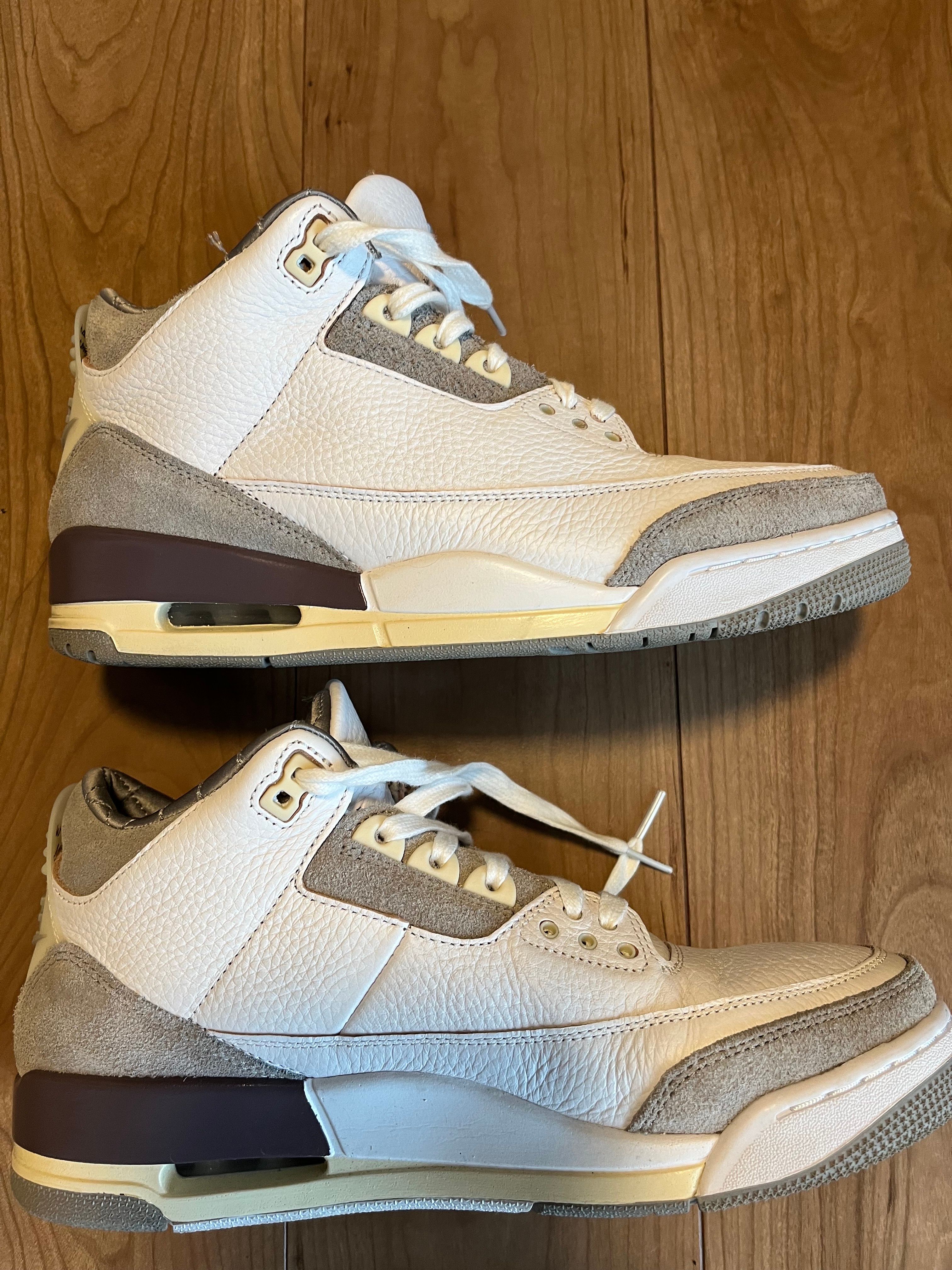 A Ma Maniere × Nike Women's Air Jordan 3 Retro SP "White/Medium Grey Violet Ore"