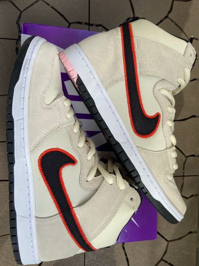 Nike SB Dunk High "San Francisco Giants/Coconut Milk and Black"