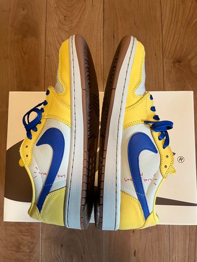 Travis Scott × Nike Women's Air Jordan 1 Retro Low OG "Canary"