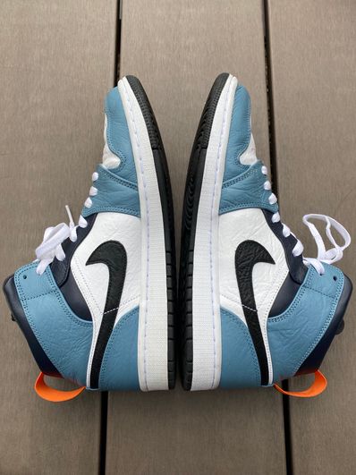 FACETASM × Nike Air Jordan 1 Mid "White/Navy"