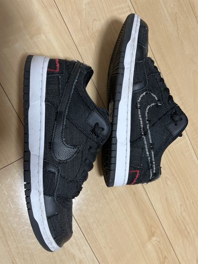 Wasted Youth × Nike SB Dunk Low "Black Denim" / VERDY