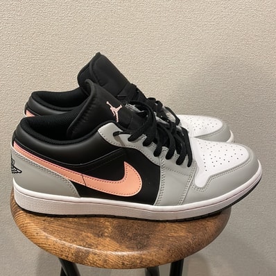 Nike Air Jordan 1 Low "Grey/Black/Pink"