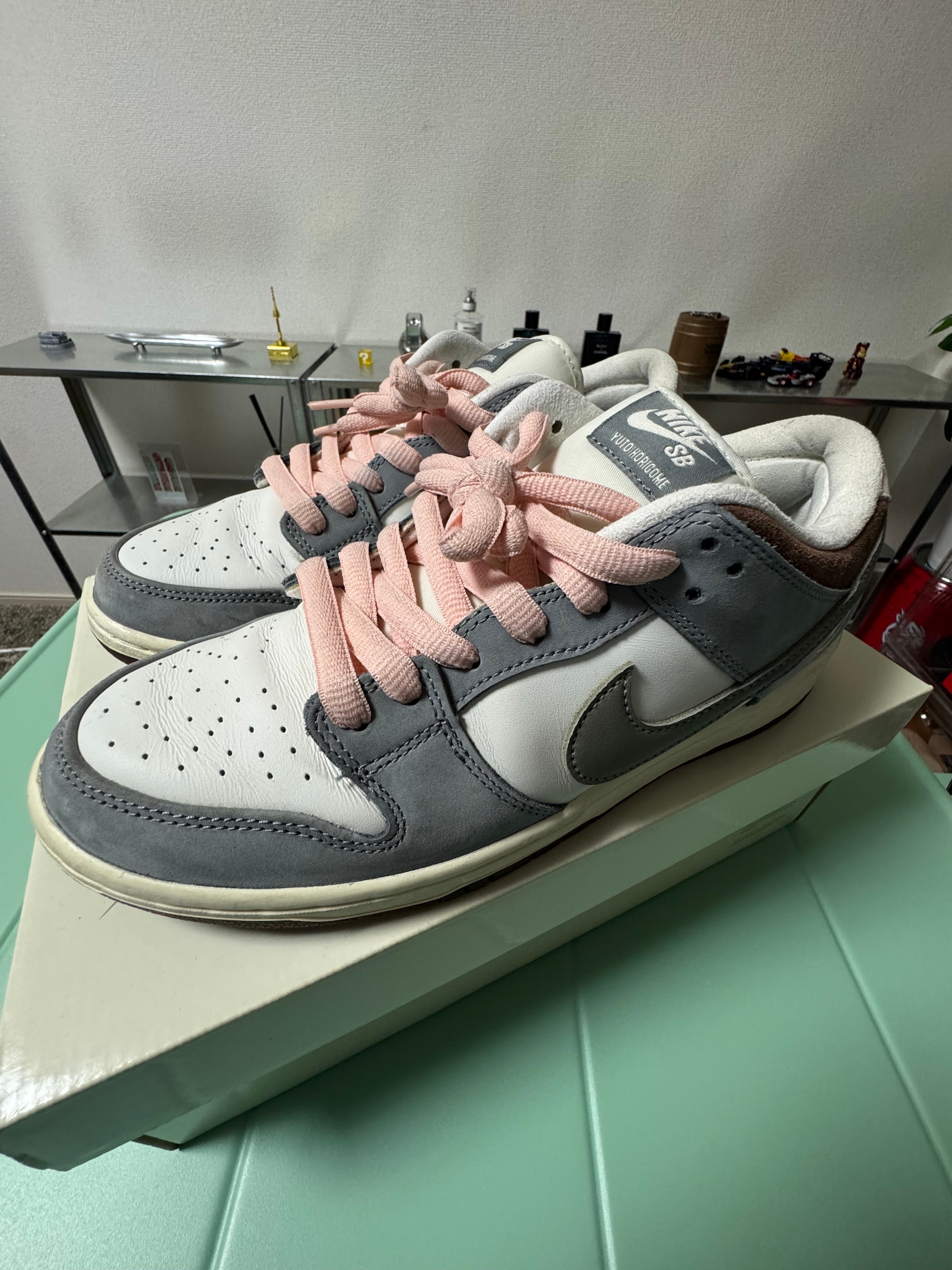 堀米 雄斗(Yuto Horigome) × Nike SB Dunk Low Pro QS "Wolf Grey"