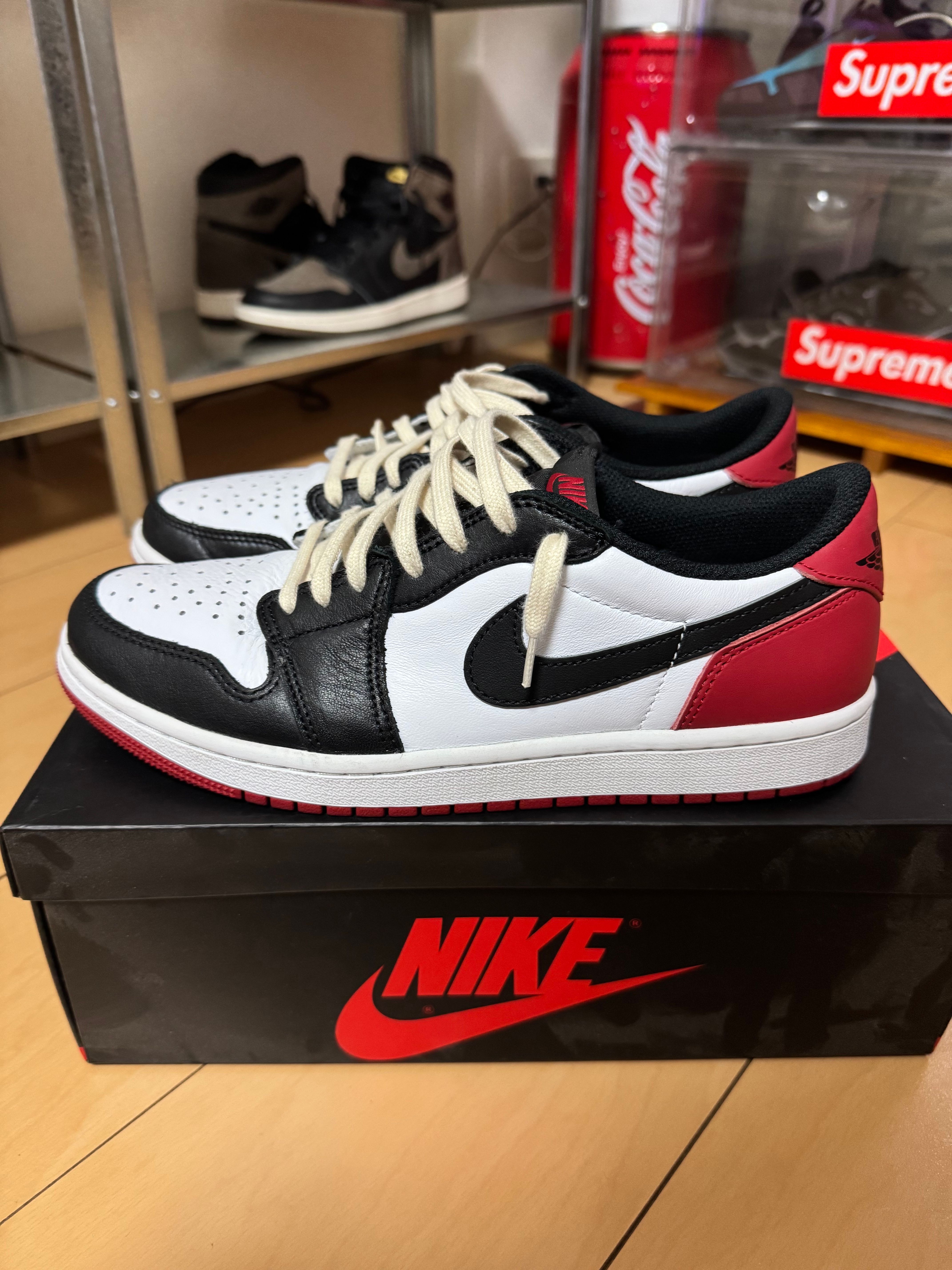 Nike Air Jordan 1 Retro Low OG "Black Toe"
