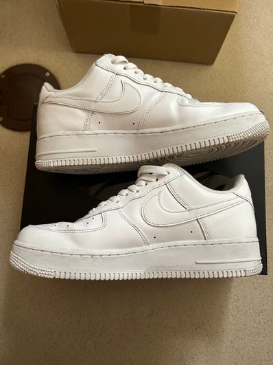 Supreme × Nike Air Force 1 Low "White"
