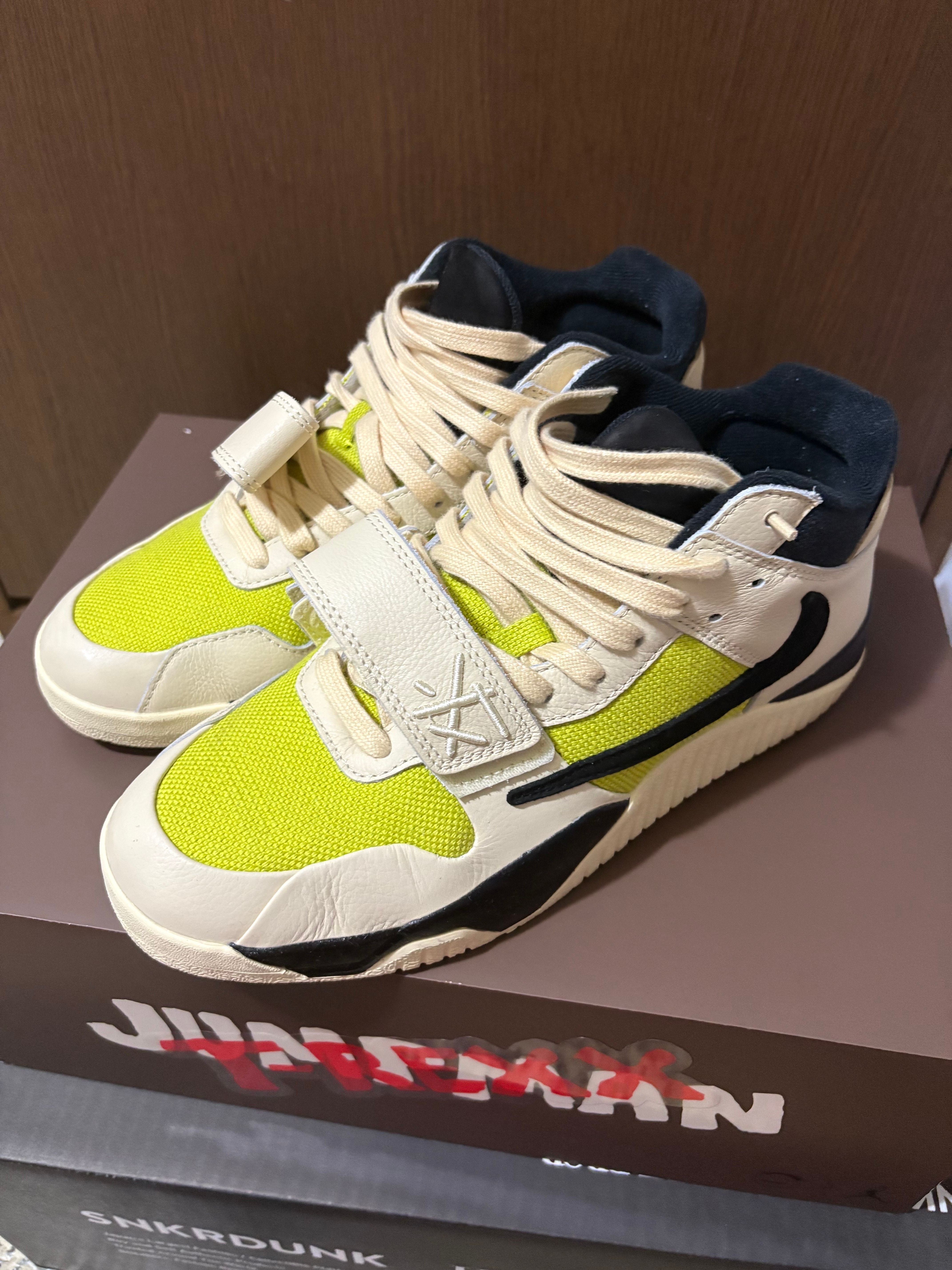 Travis Scott × Nike Jordan Jumpman Jack TR CJ1 T-Rexx "Bright Cactus"