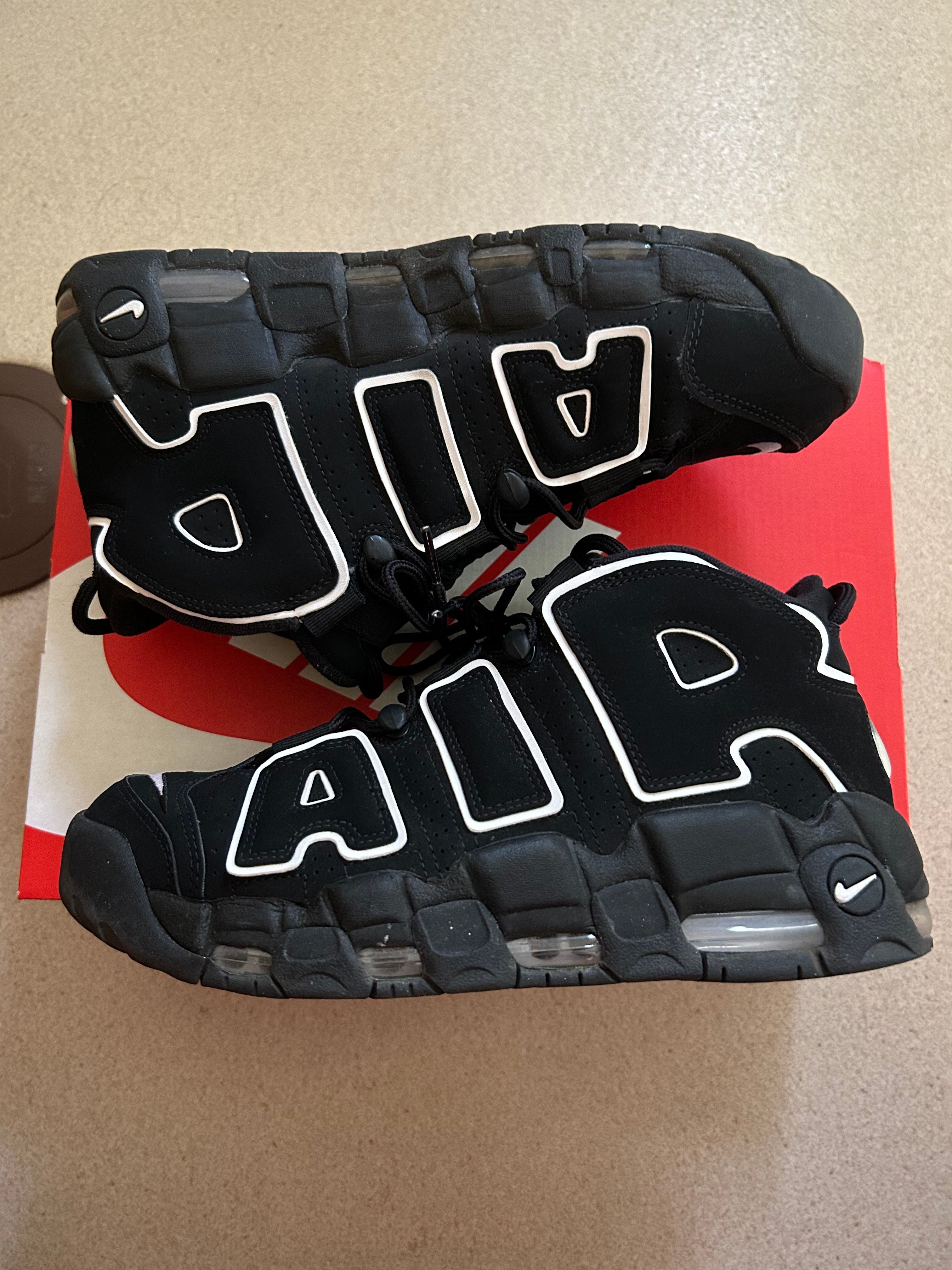 Nike Air More Uptempo "Black/White"(2020)