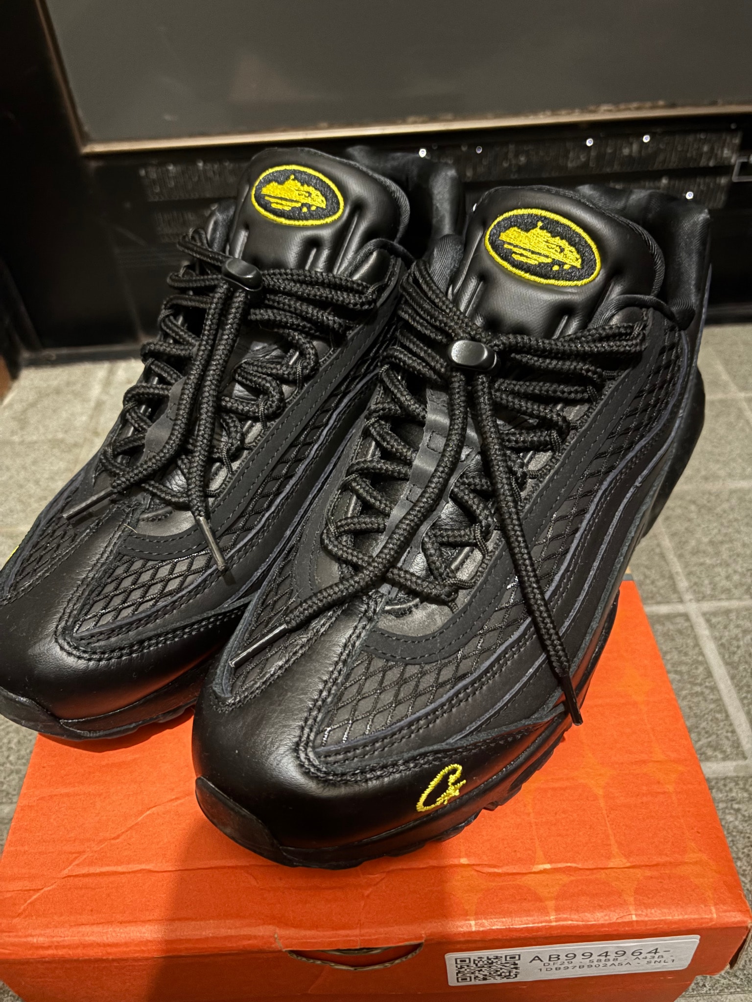 Corteiz × Nike Air Max 95 "Black and Tour Yellow"