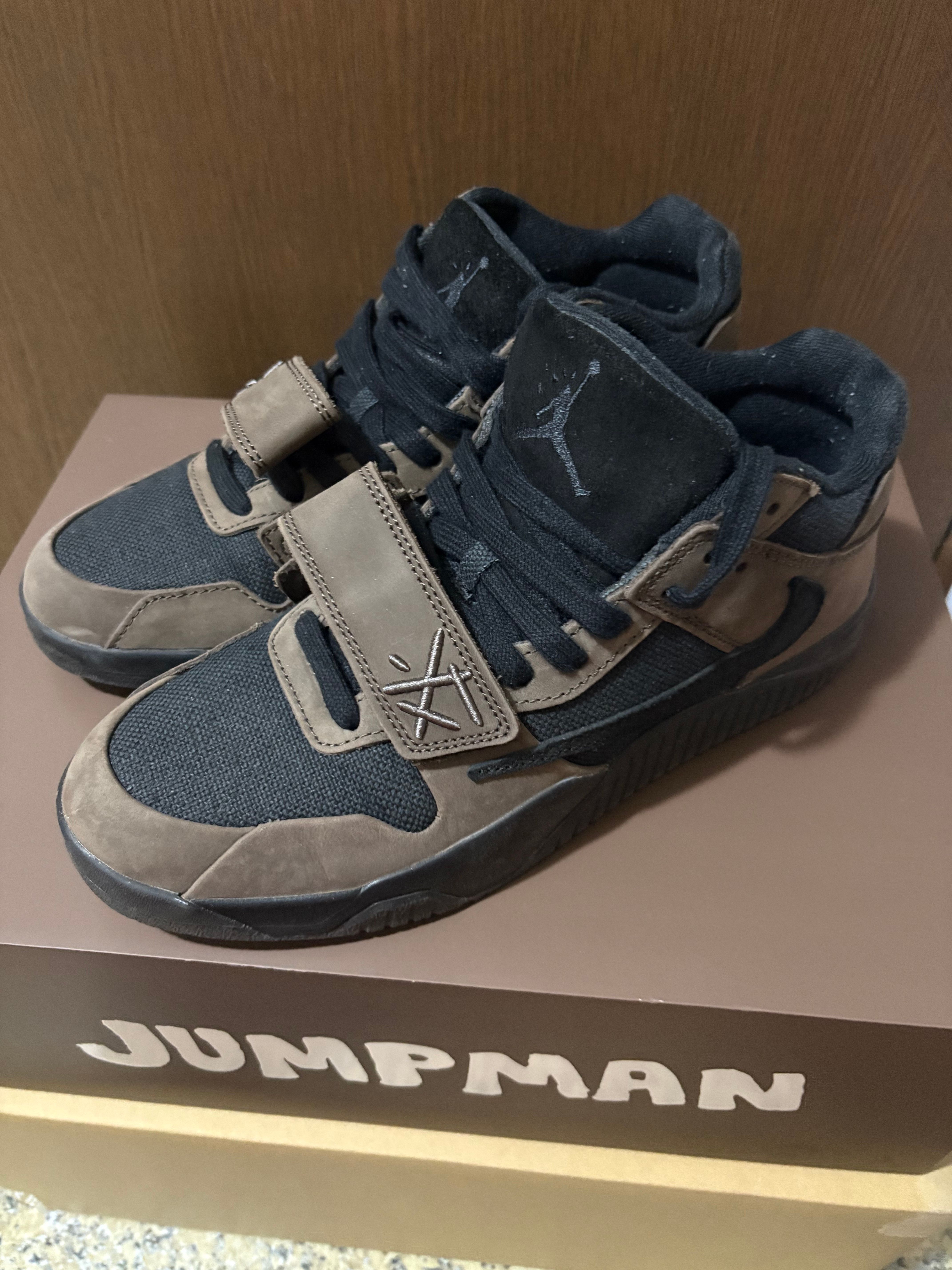 Travis Scott × Nike Jordan Jumpman Jack TR CJ1 T-Rexx "Black and Dark Mocha"