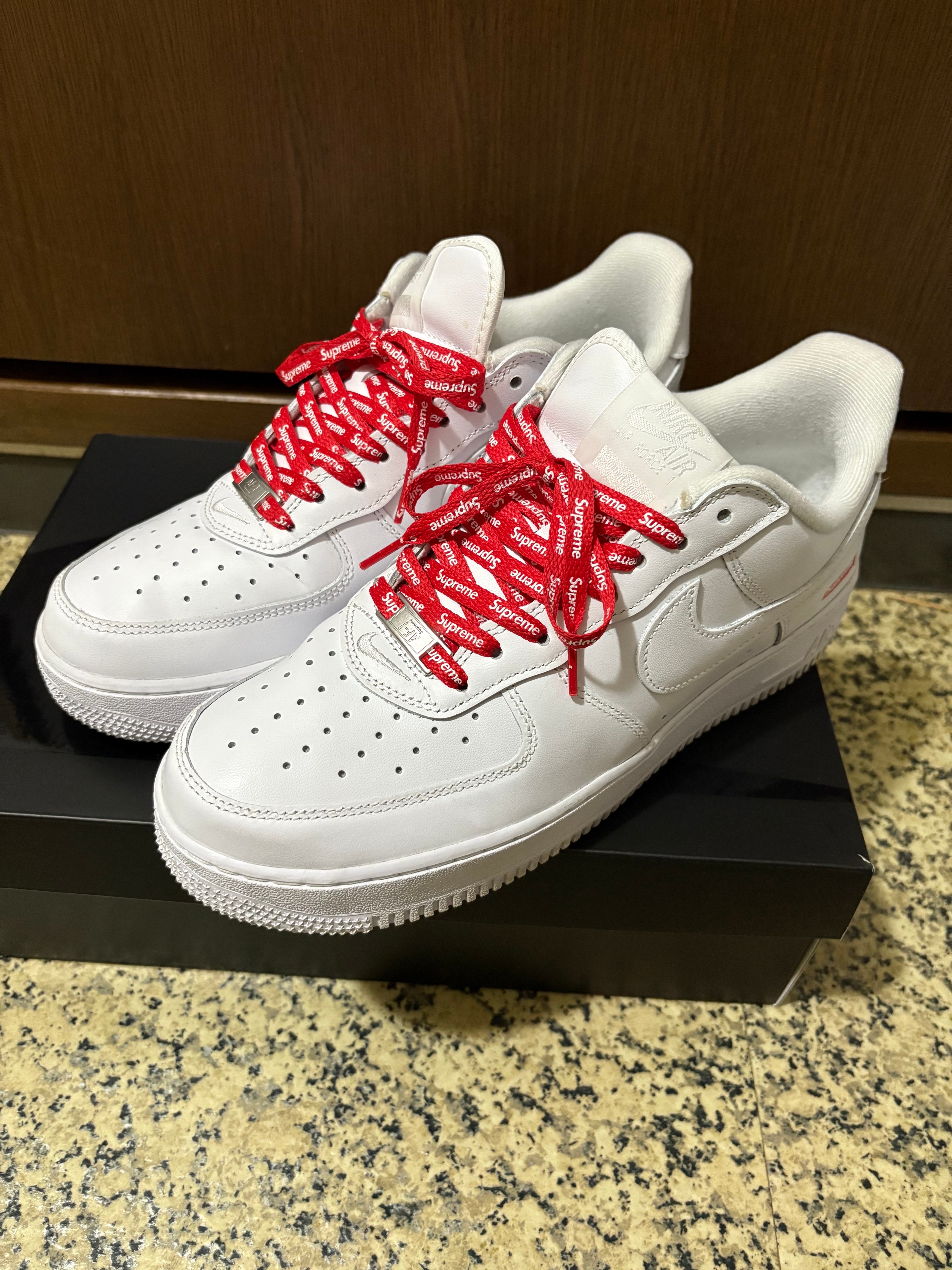 Supreme × Nike Air Force 1 Low "White"