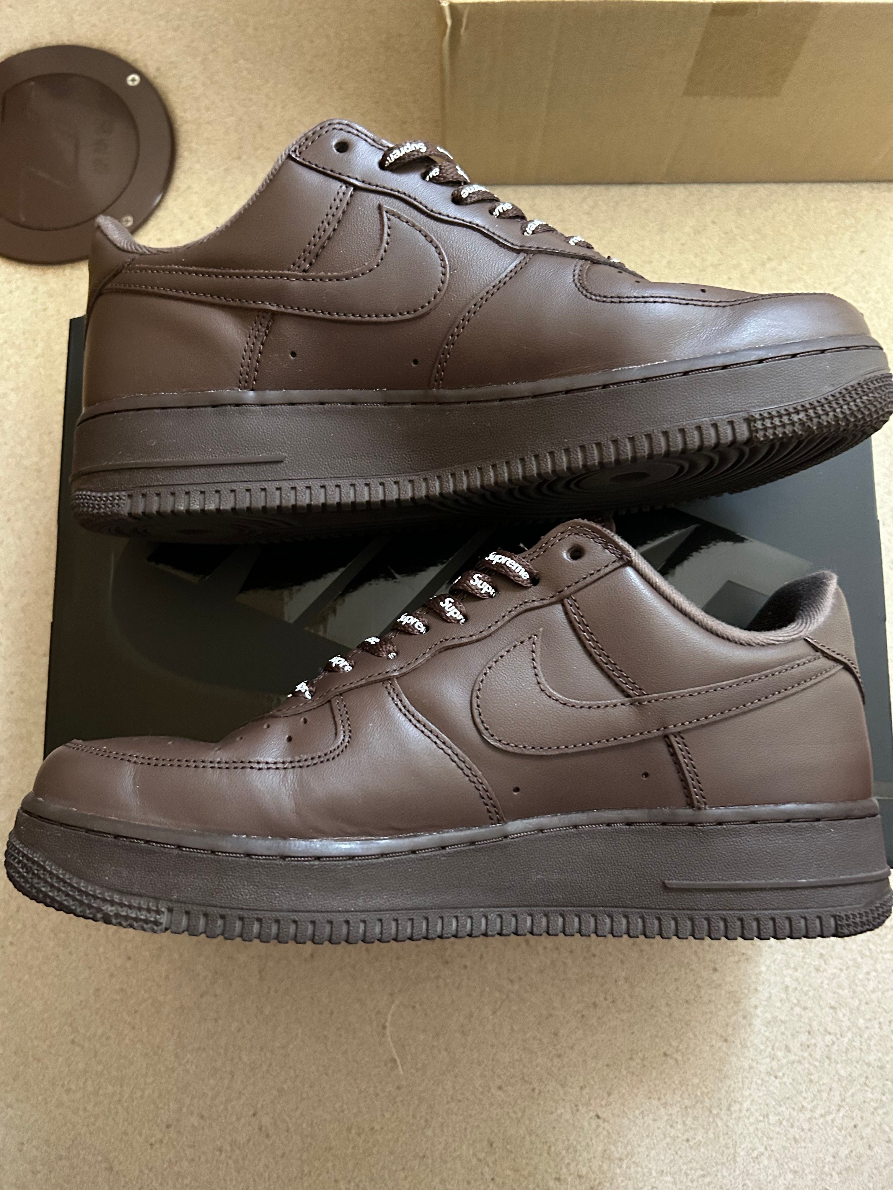 Supreme × Nike Air Force 1 Low "Baroque Brown"