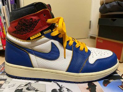 Union × Nike Air Jordan 1 Retro High OG NRG "Storm Blue/Varsity Red"