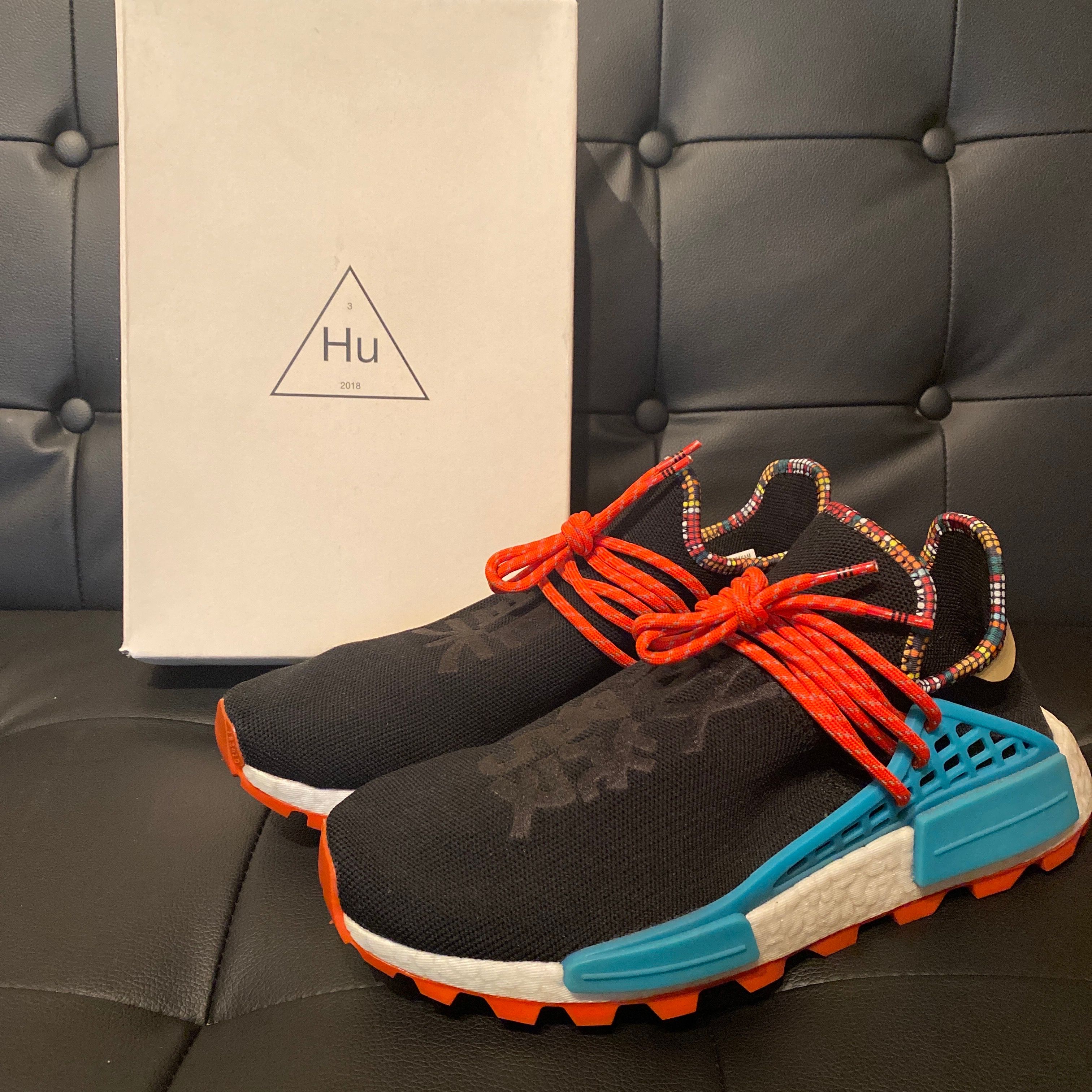 Pharrell Williams × adidas NMD HU INSPIRATION PACK "BLACK"