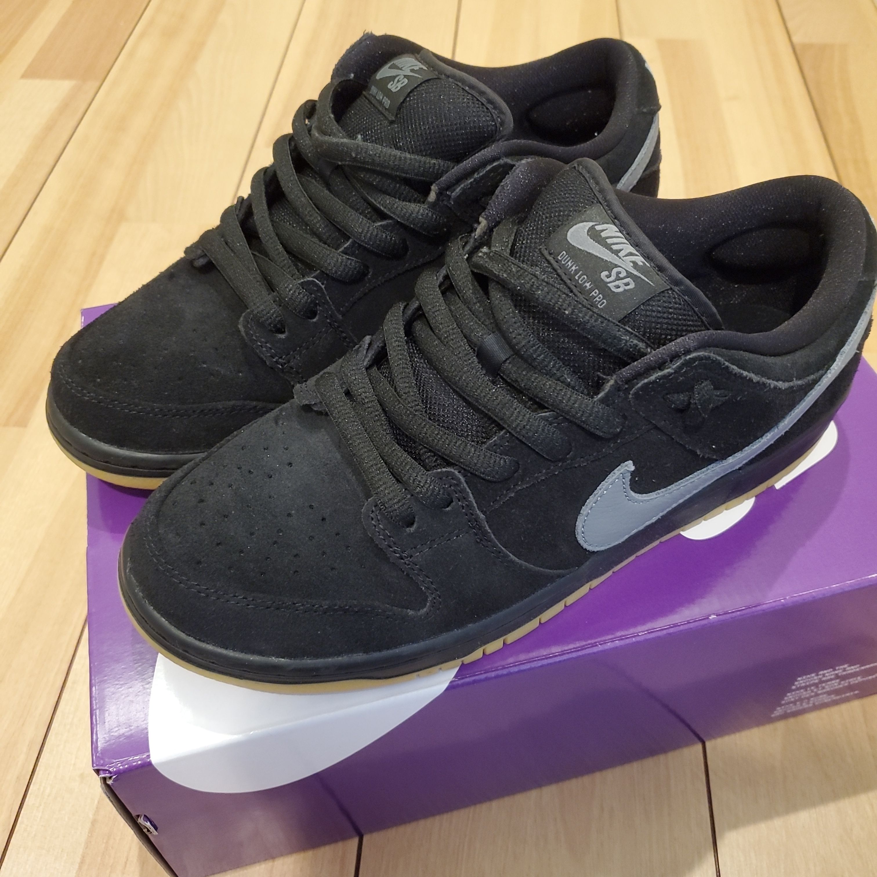 Nike SB Dunk Low Pro "Black/Fog"