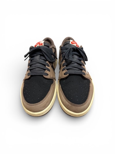 Travis Scott × Nike Air Jordan 1 Low OG SP-T "Black/Dark Mocha"