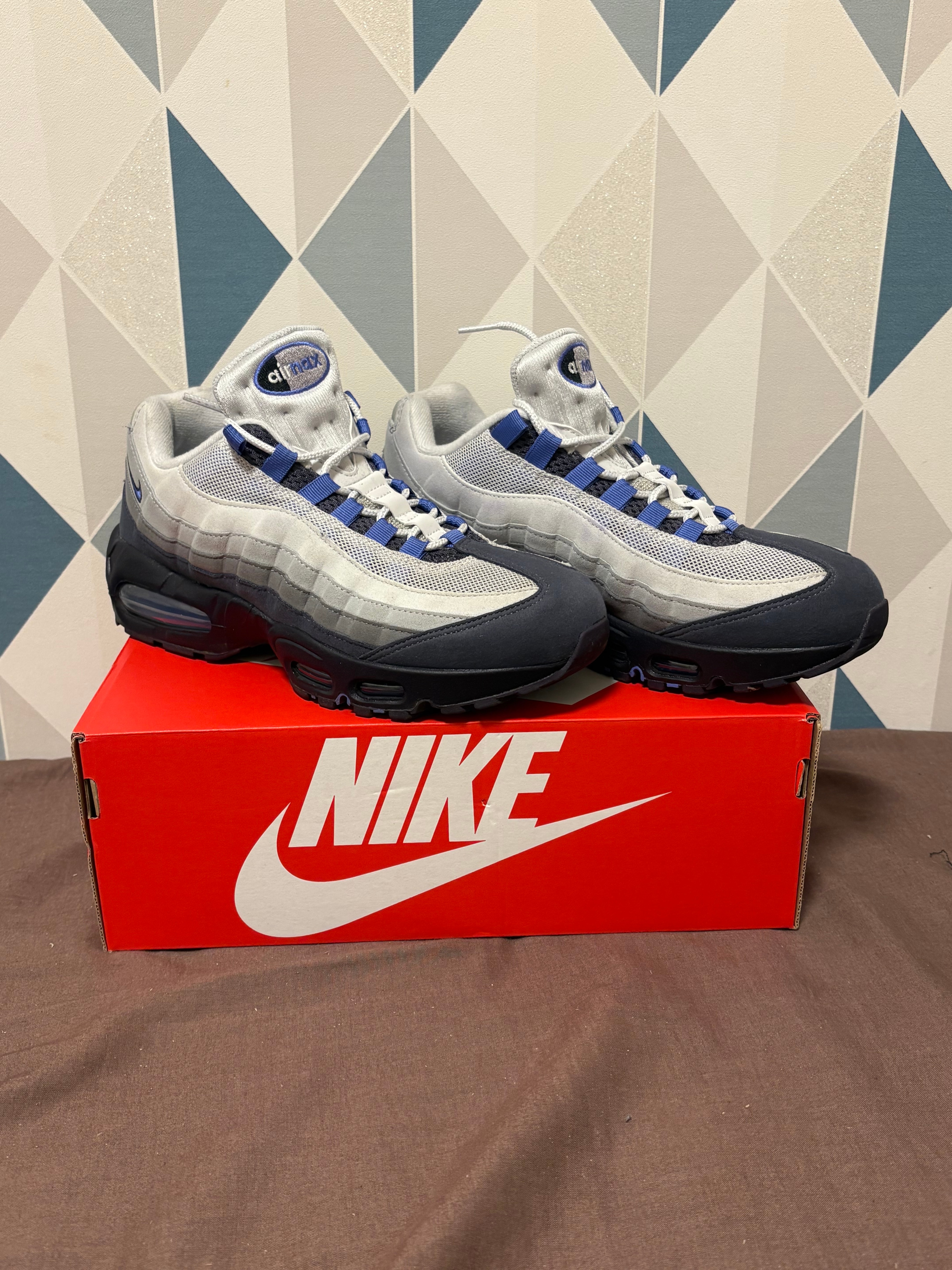 Nike Air Max 95 Big Bubble OG "Photon Dust/Dark Raisin/Pencil Point/Sapphire"
