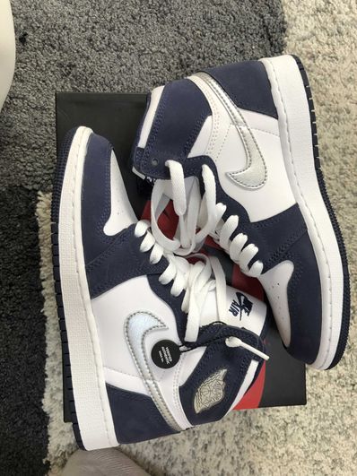 Nike GS Air Jordan 1 High OG CO.JP "Midnight Navy" (2020)(ブリーフケースなし)