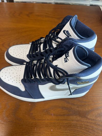 Nike Air Jordan 1 High OG CO.JP "White/Midnight Navy" (2020) (Standard Box)
