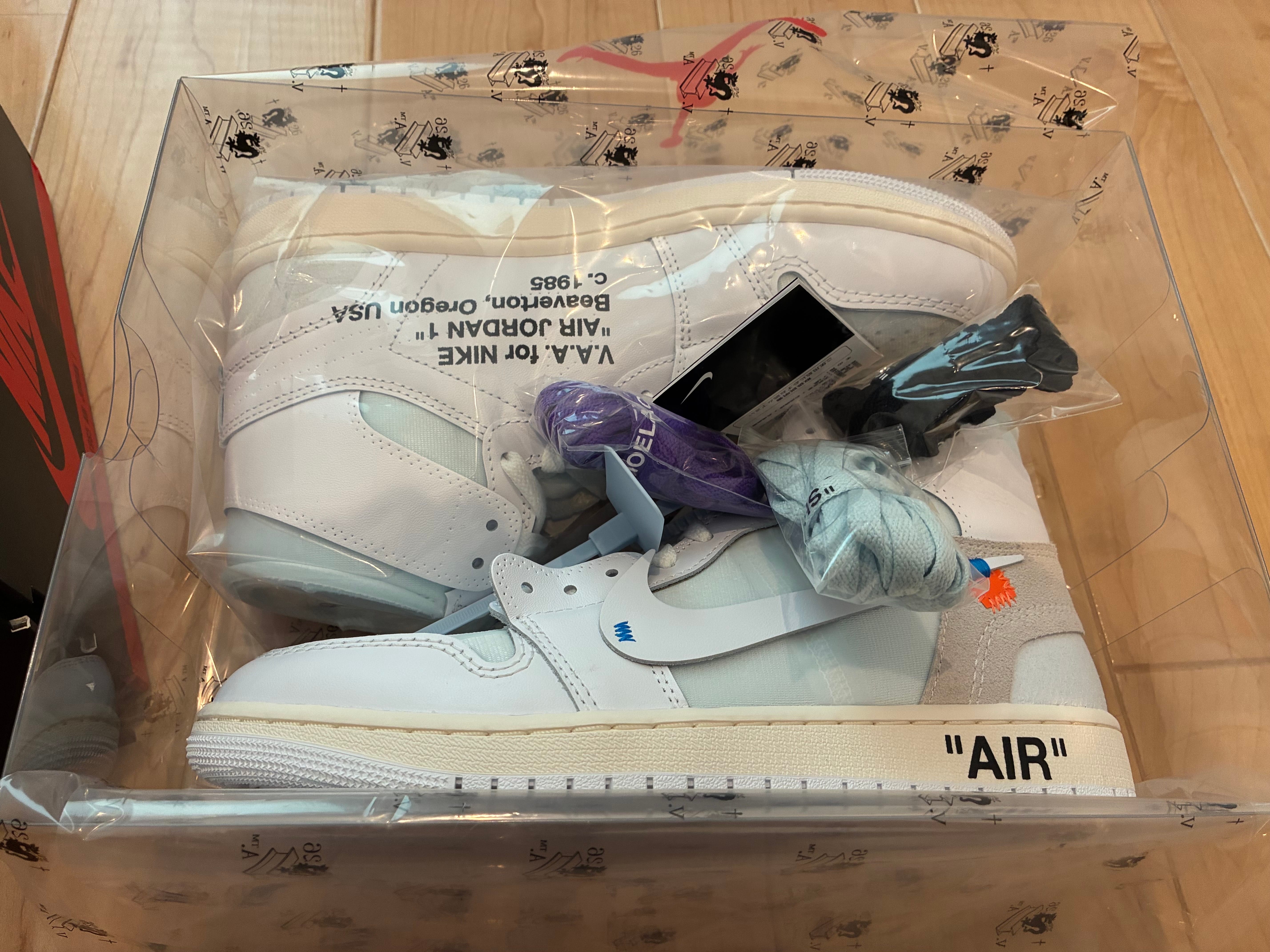 Virgil Abloh Archive (V.A.A.) × Nike Air Jordan 1 Retro High OG "Alaska"